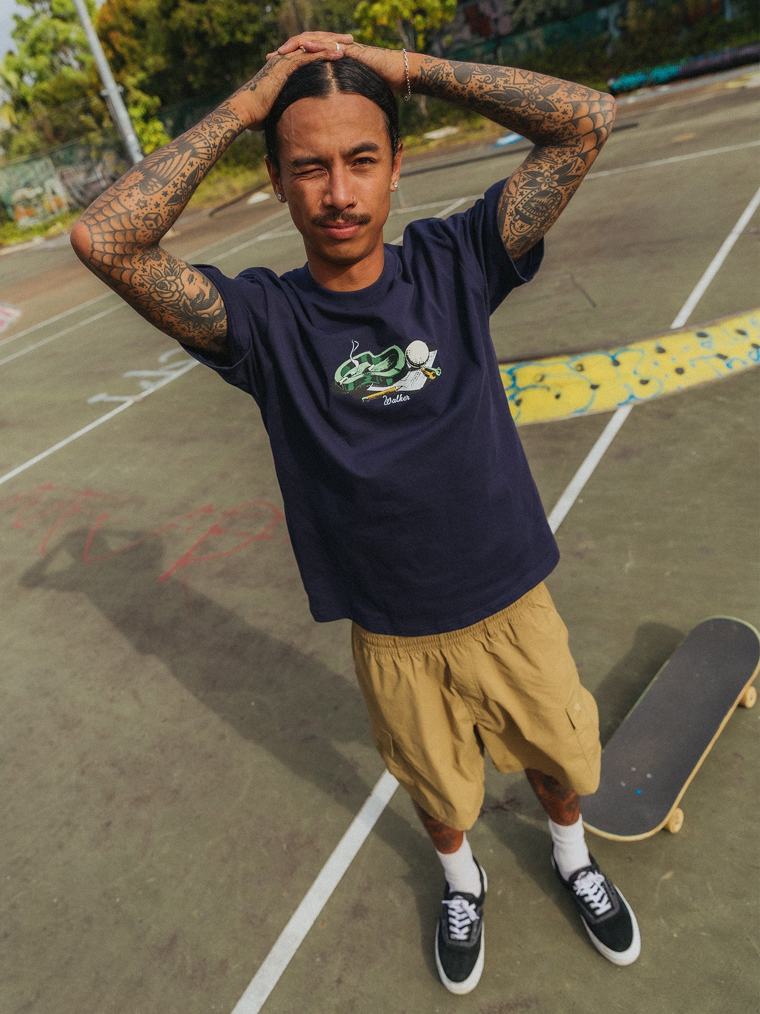 Scorecard T-Shirt Navy