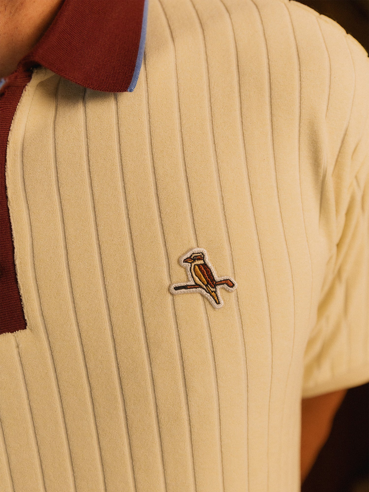 Vacation Terry Polo Cream / Choc