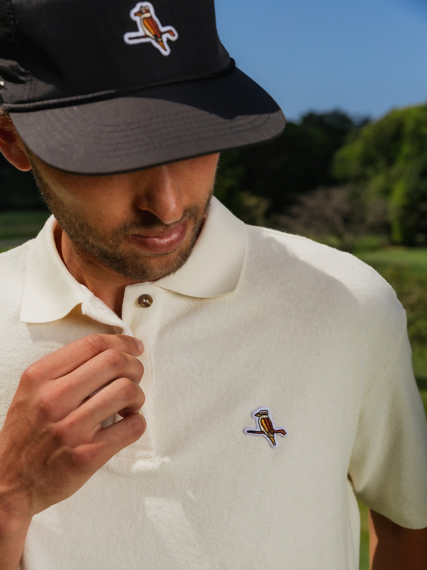 Kooka Terry Polo Cream