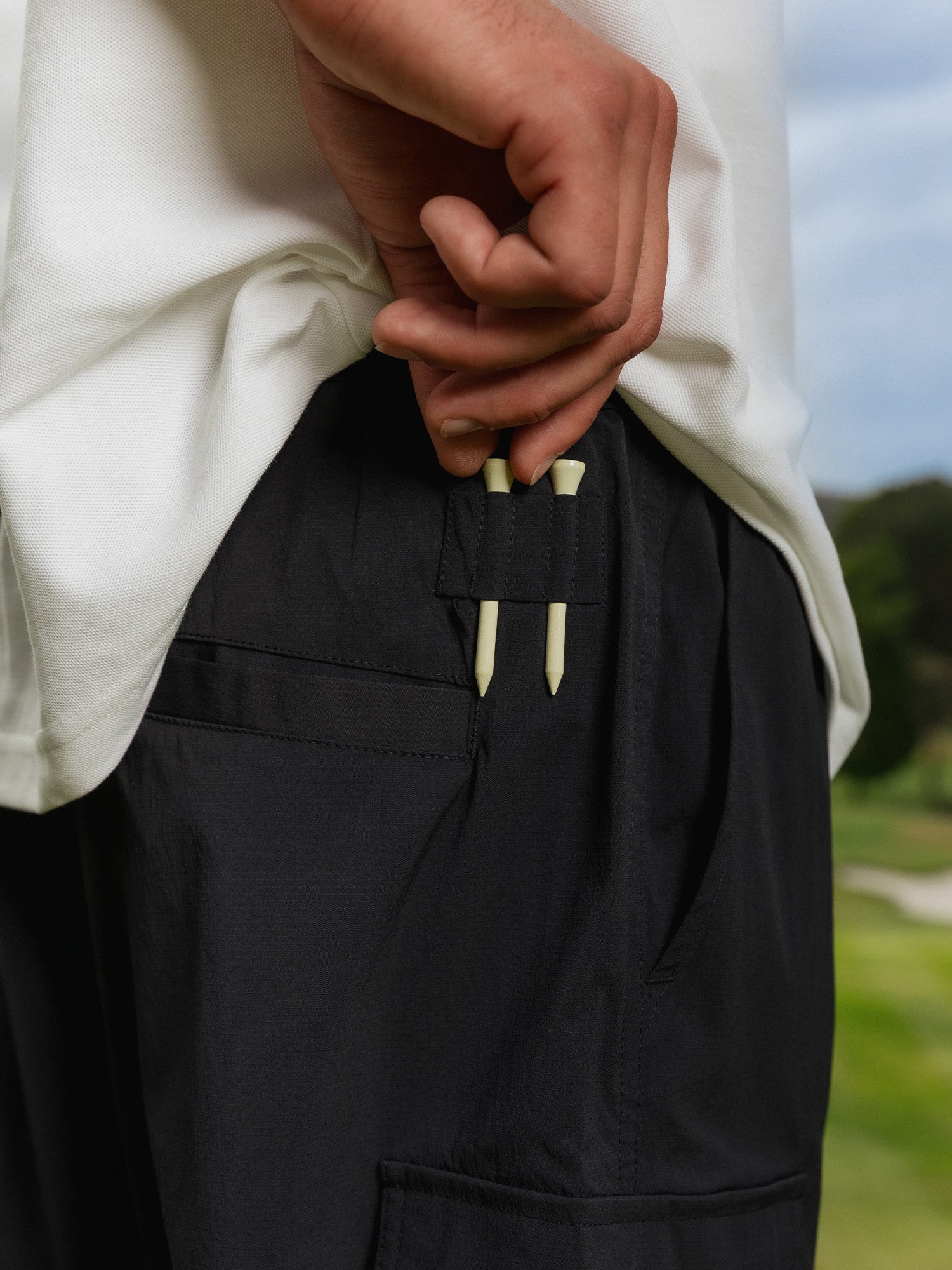 Pitch Cargo Short Black