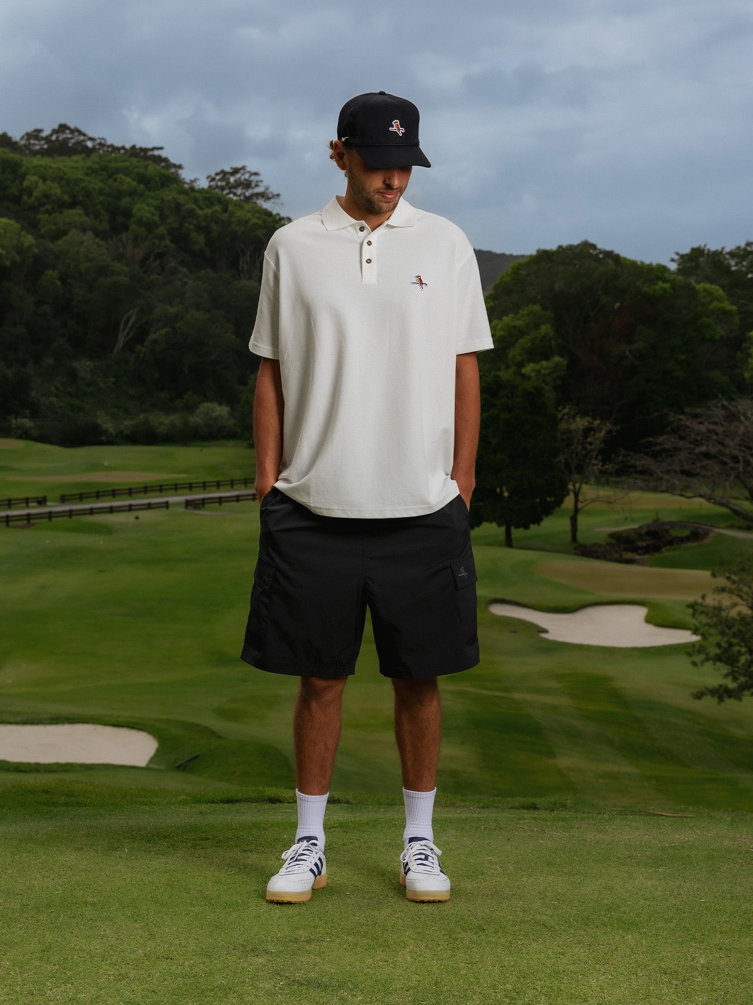 Pitch Cargo Short Black