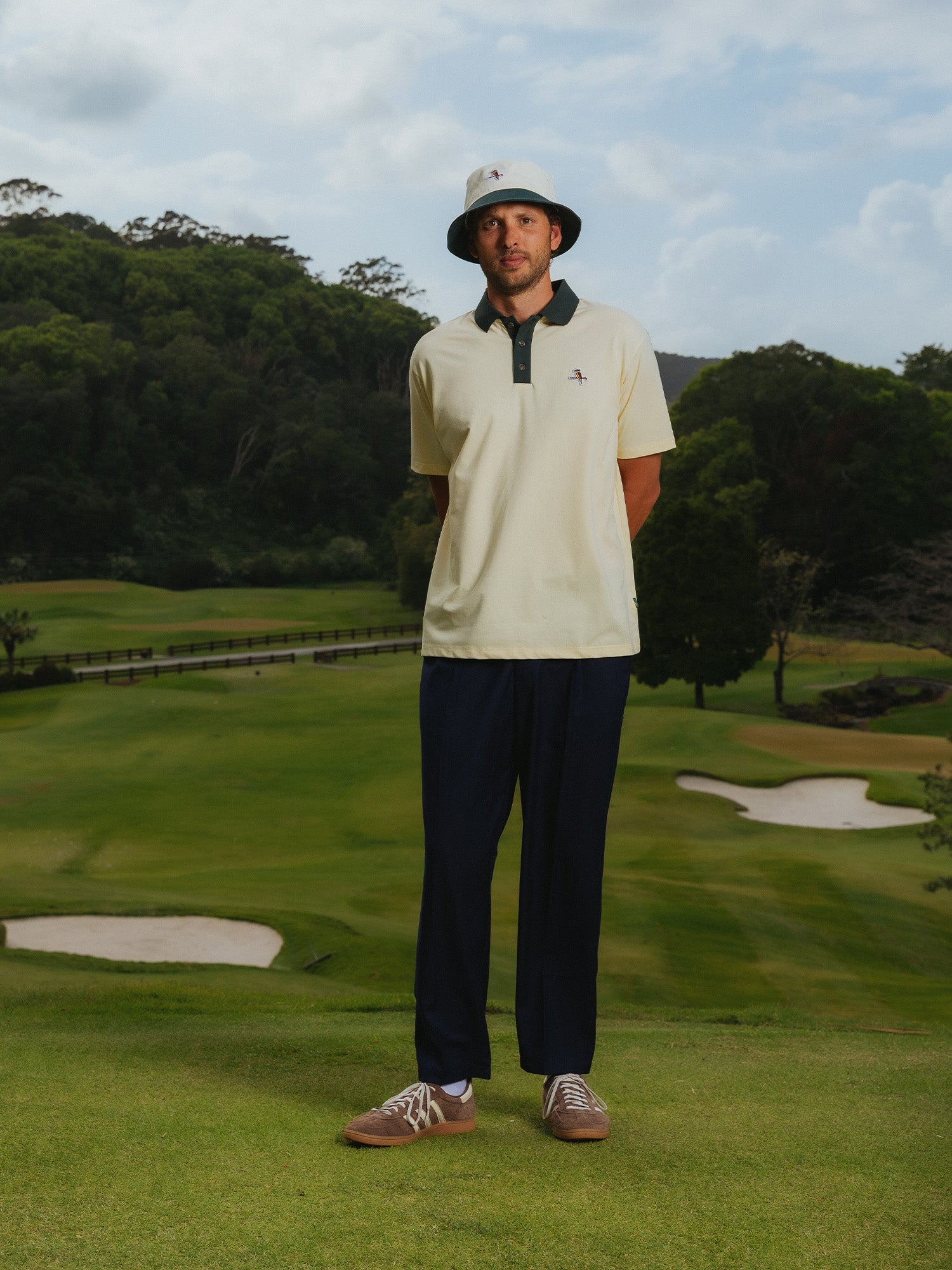 Kooka Bucket Hat Forest / Cream