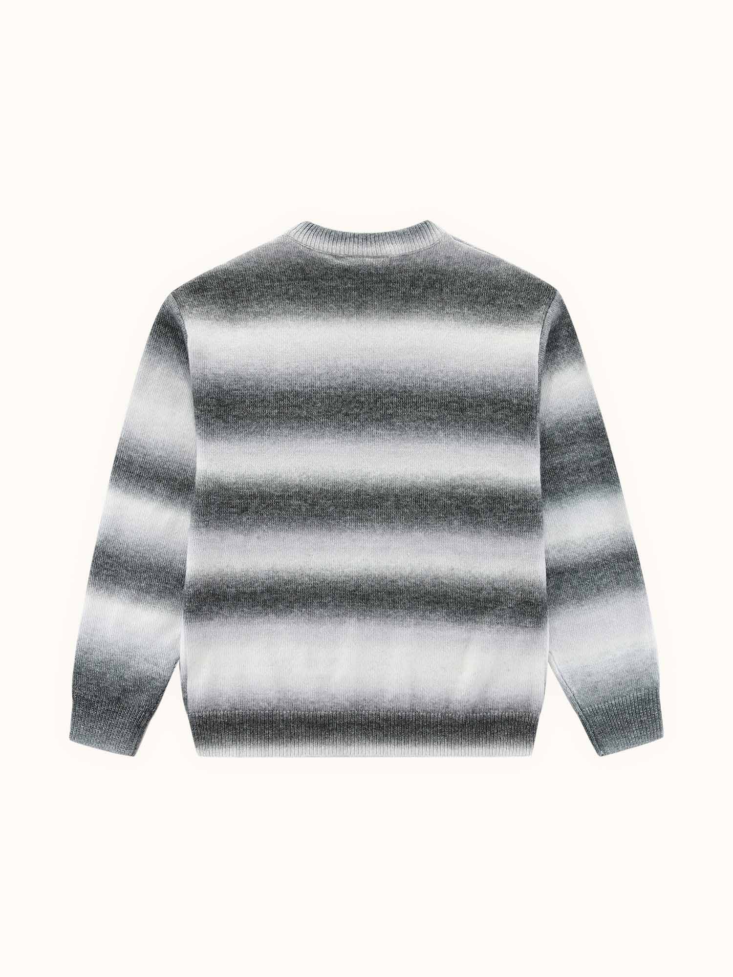 Boucle Knit Pullover Dove Grey
