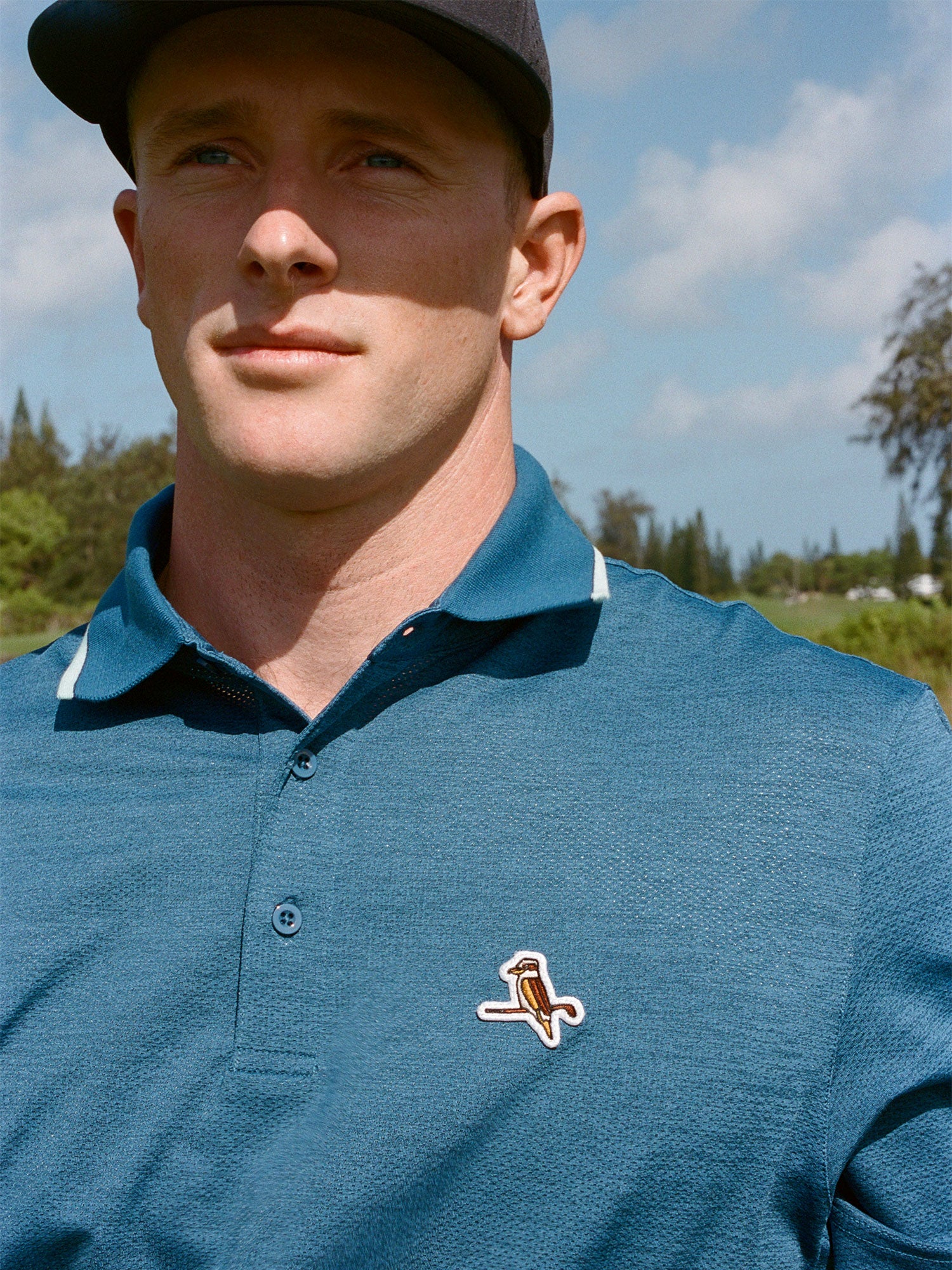 Members Polo Pacific Blue