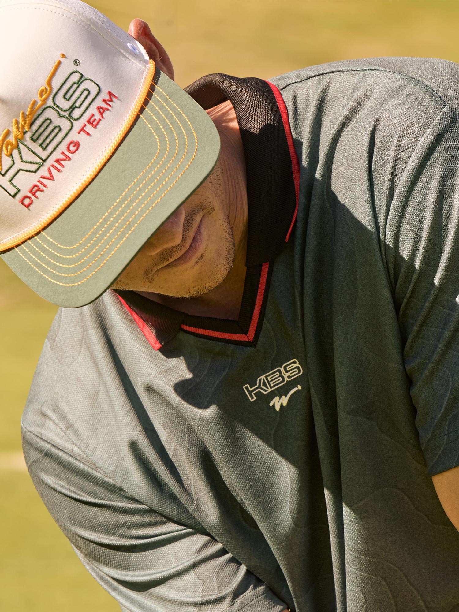 Driving Team Striker Cap - Racing White / Green