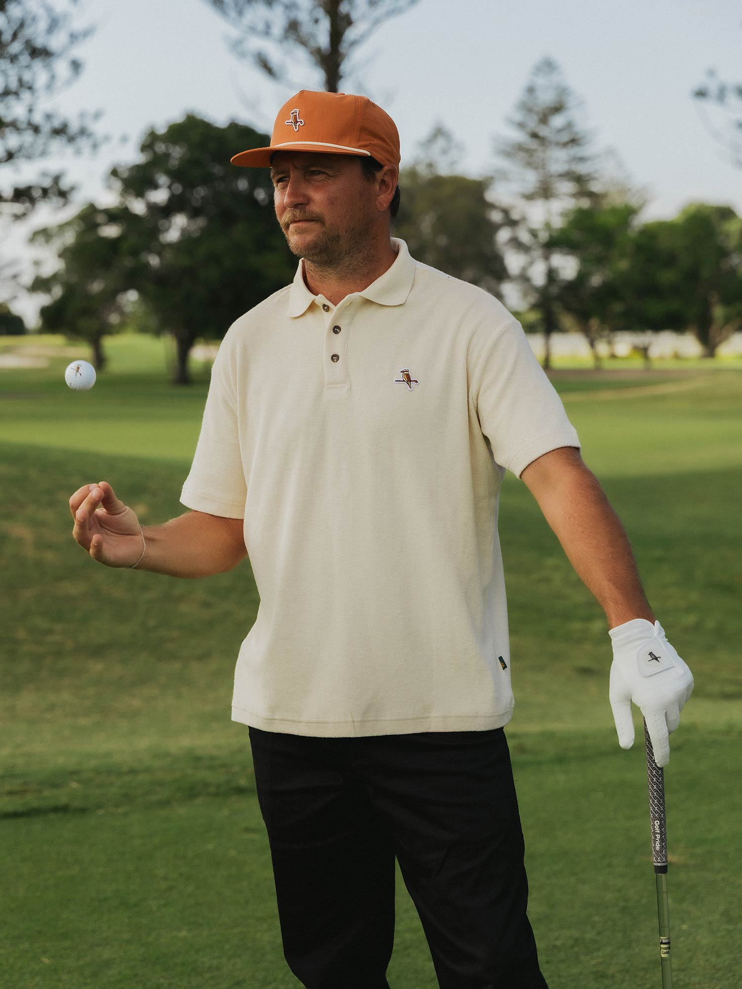 Kooka Terry Polo Cream