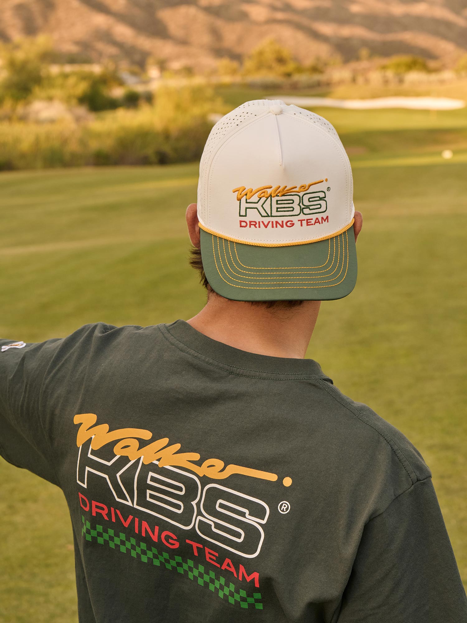 Driving Team Striker Cap - Racing White / Green