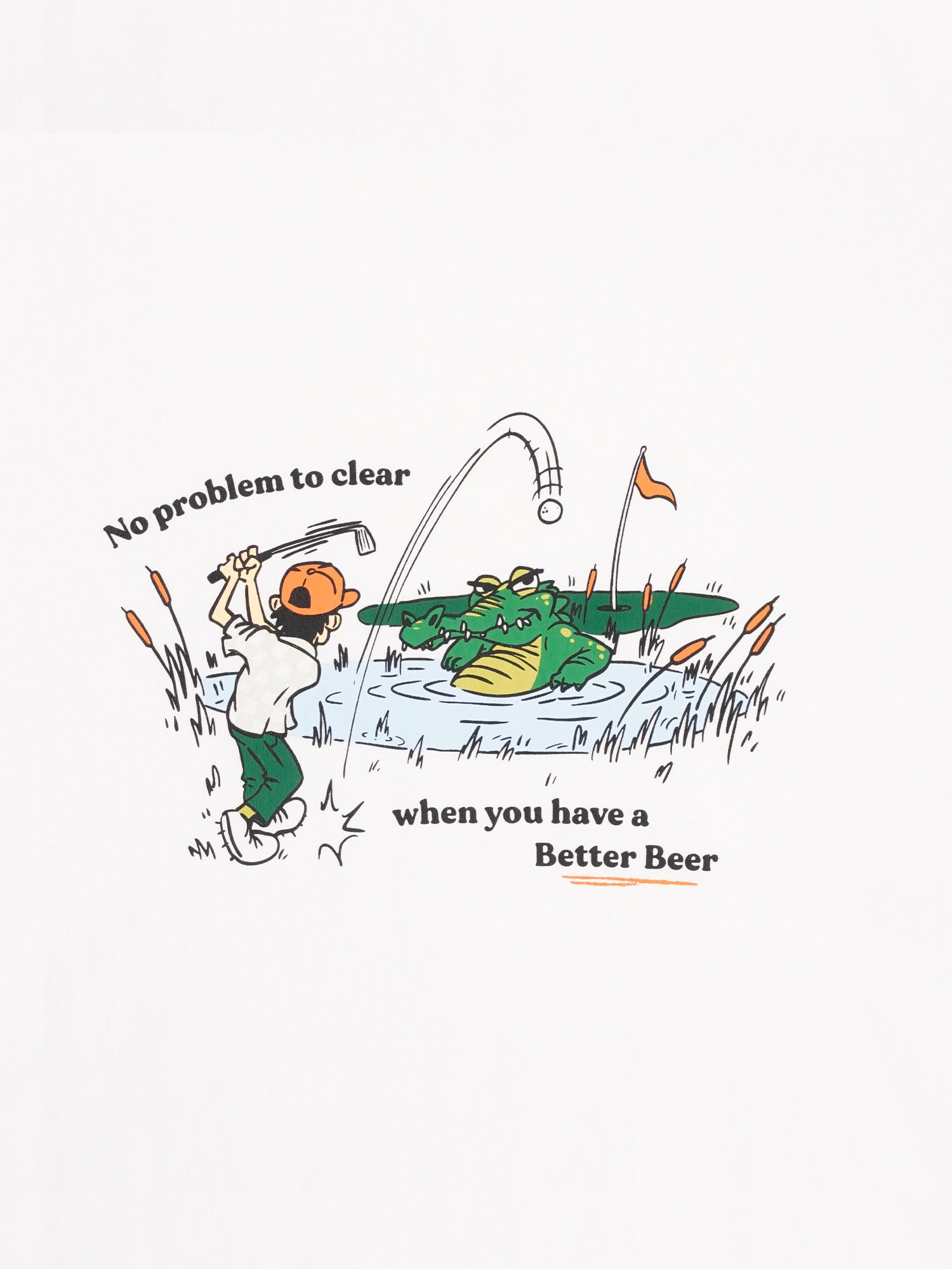 Hazard T-Shirt Vintage White