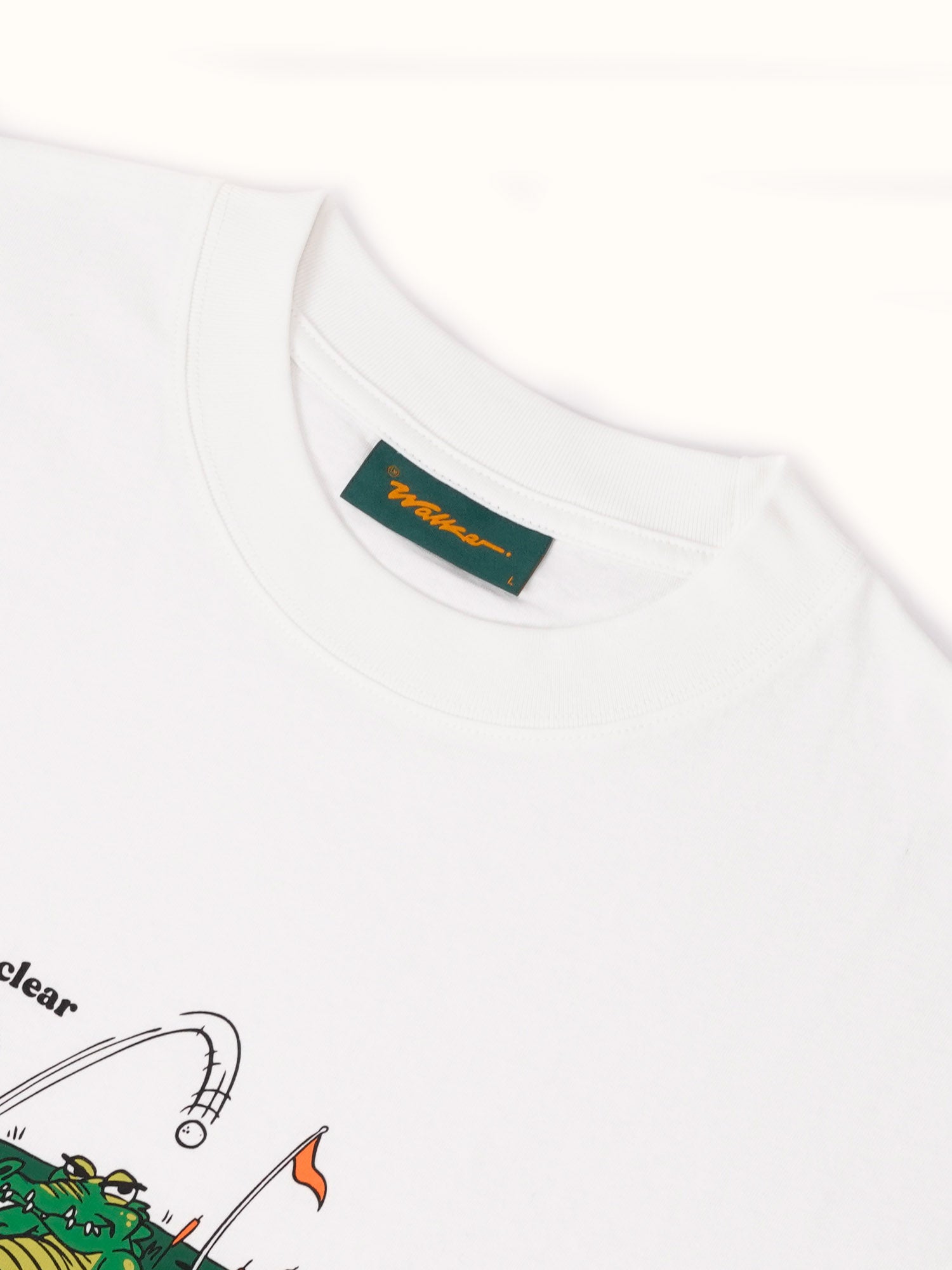 Hazard T-Shirt Vintage White