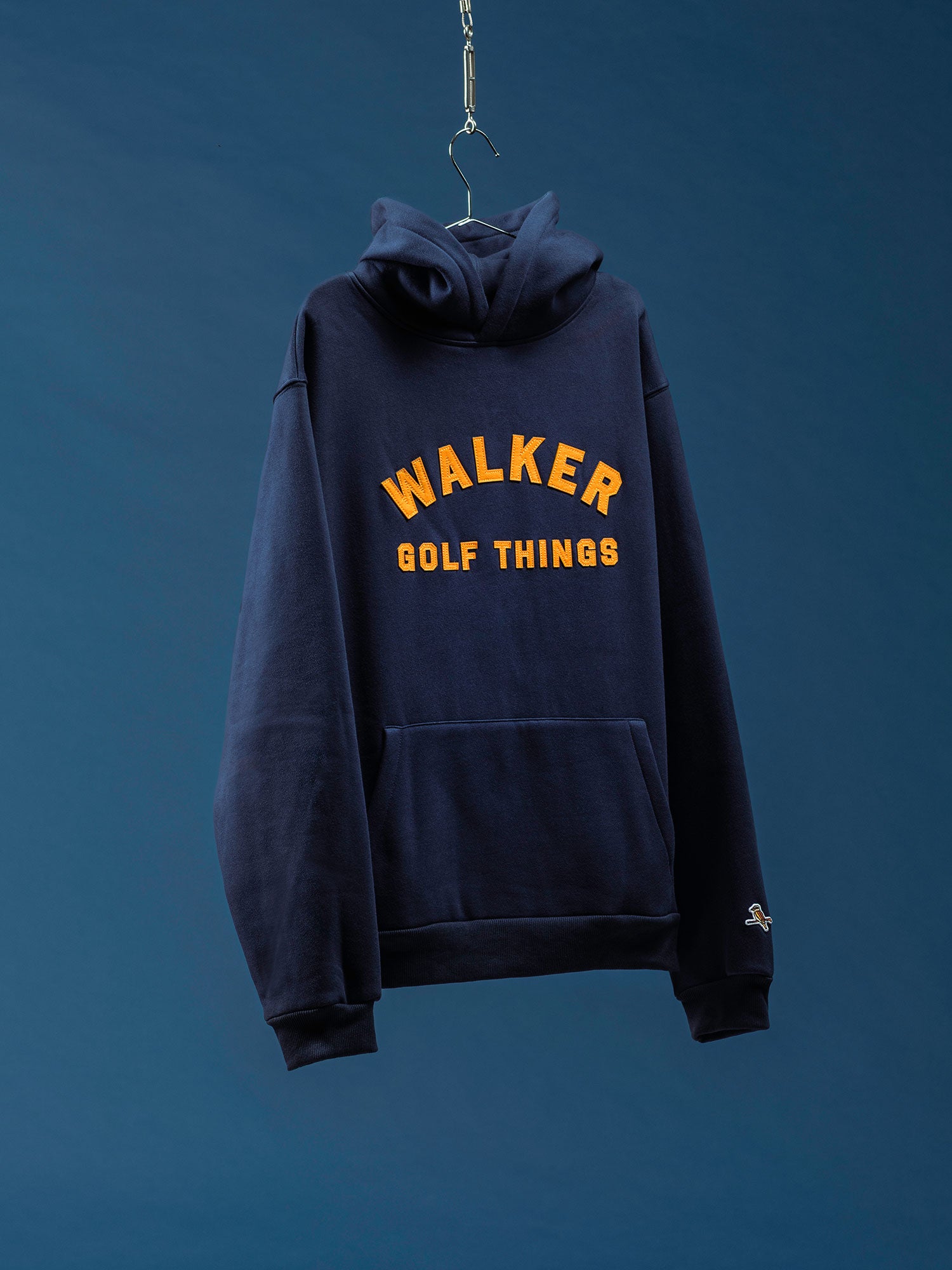 Walker Applique Hood Navy