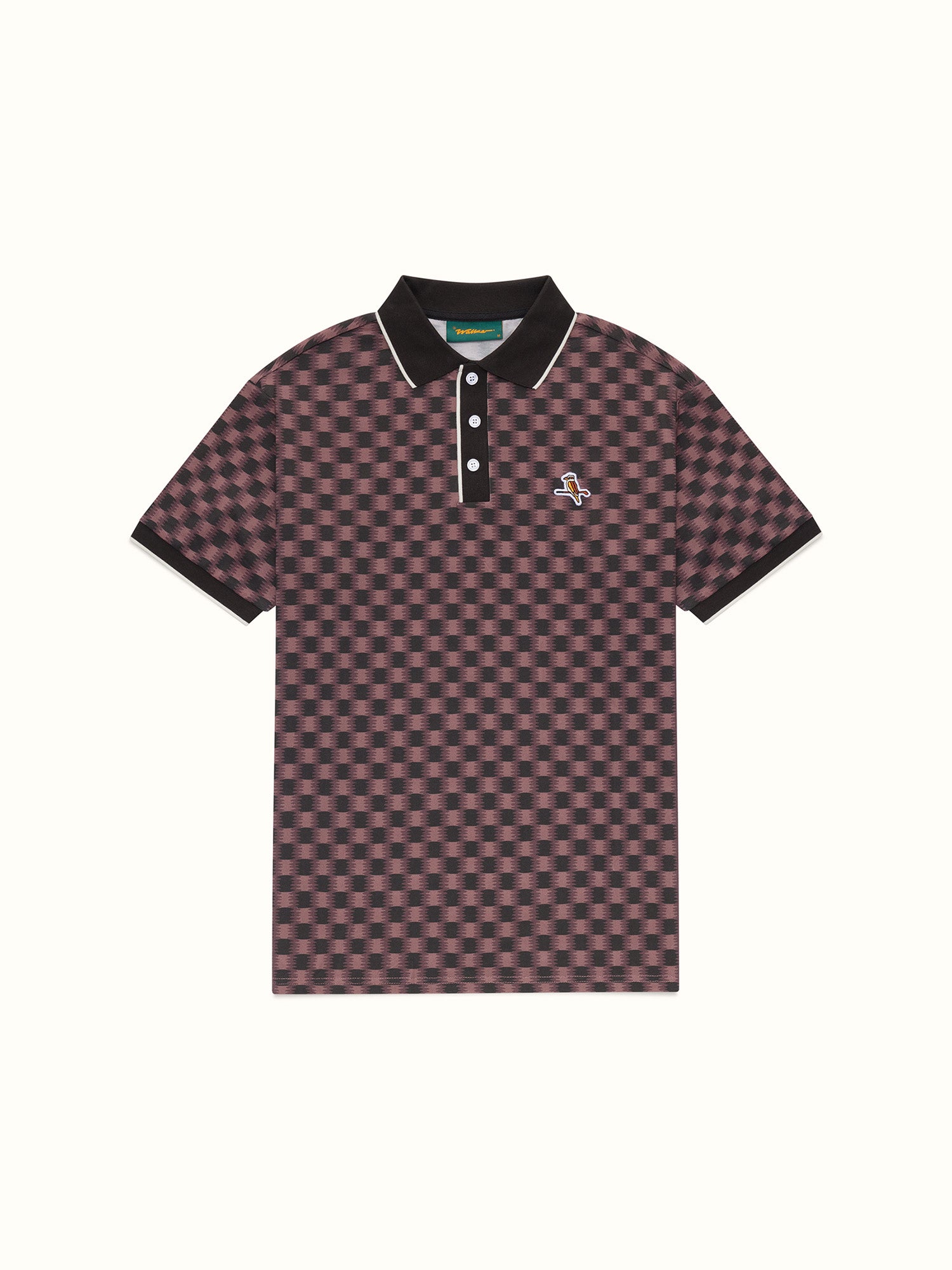 Featherlite Kooka Polo Berry Check