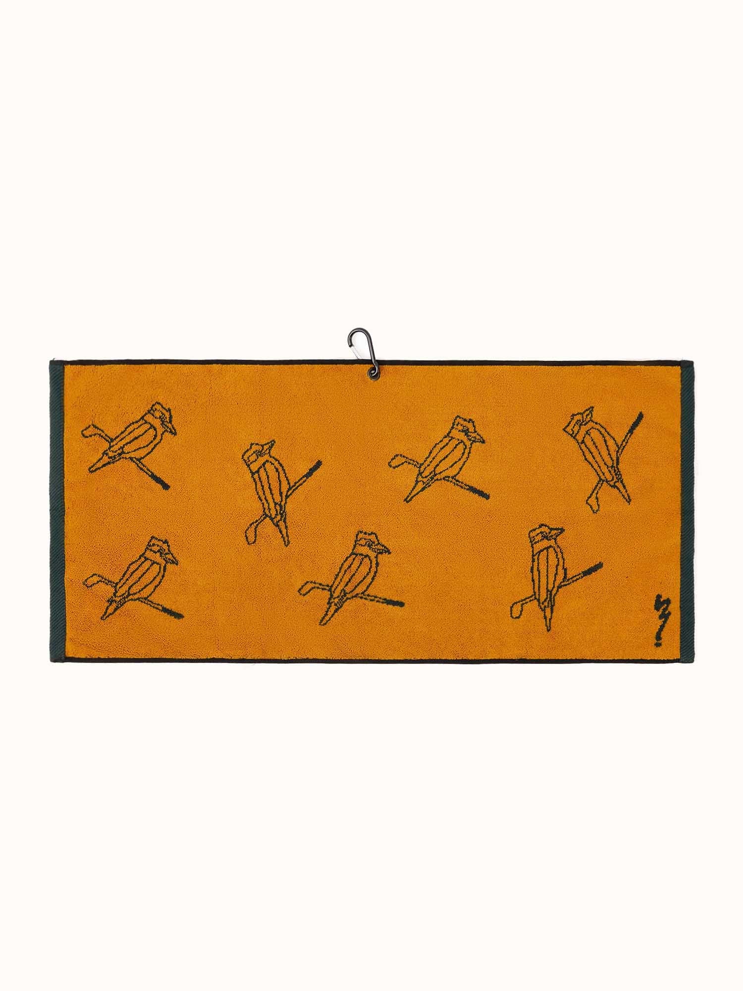 Kooka Icon Towel Gold / Pine