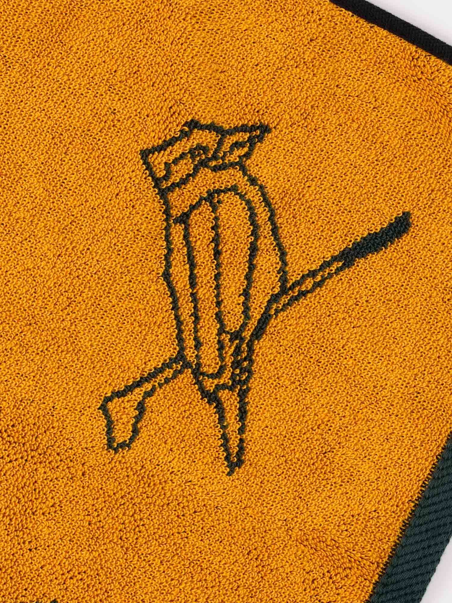 Kooka Icon Towel Gold / Pine