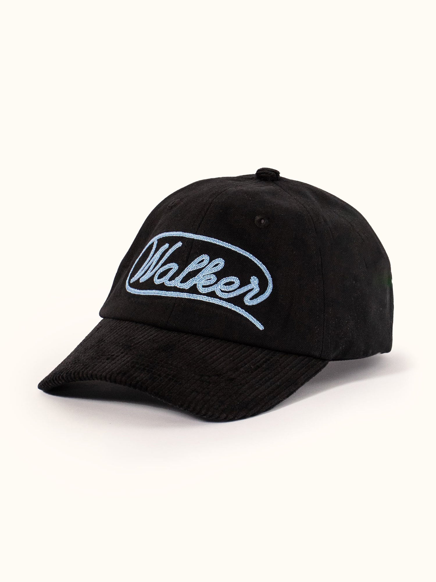 Lasso 6-Panel Cap Coal Black