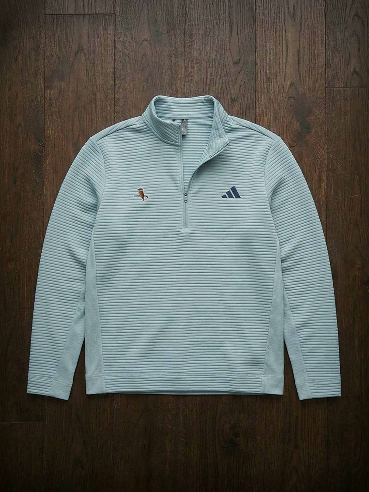 adidas X Walker Ultimate365 Dwr Textured Quarter Zip Pullover Wonder Sage