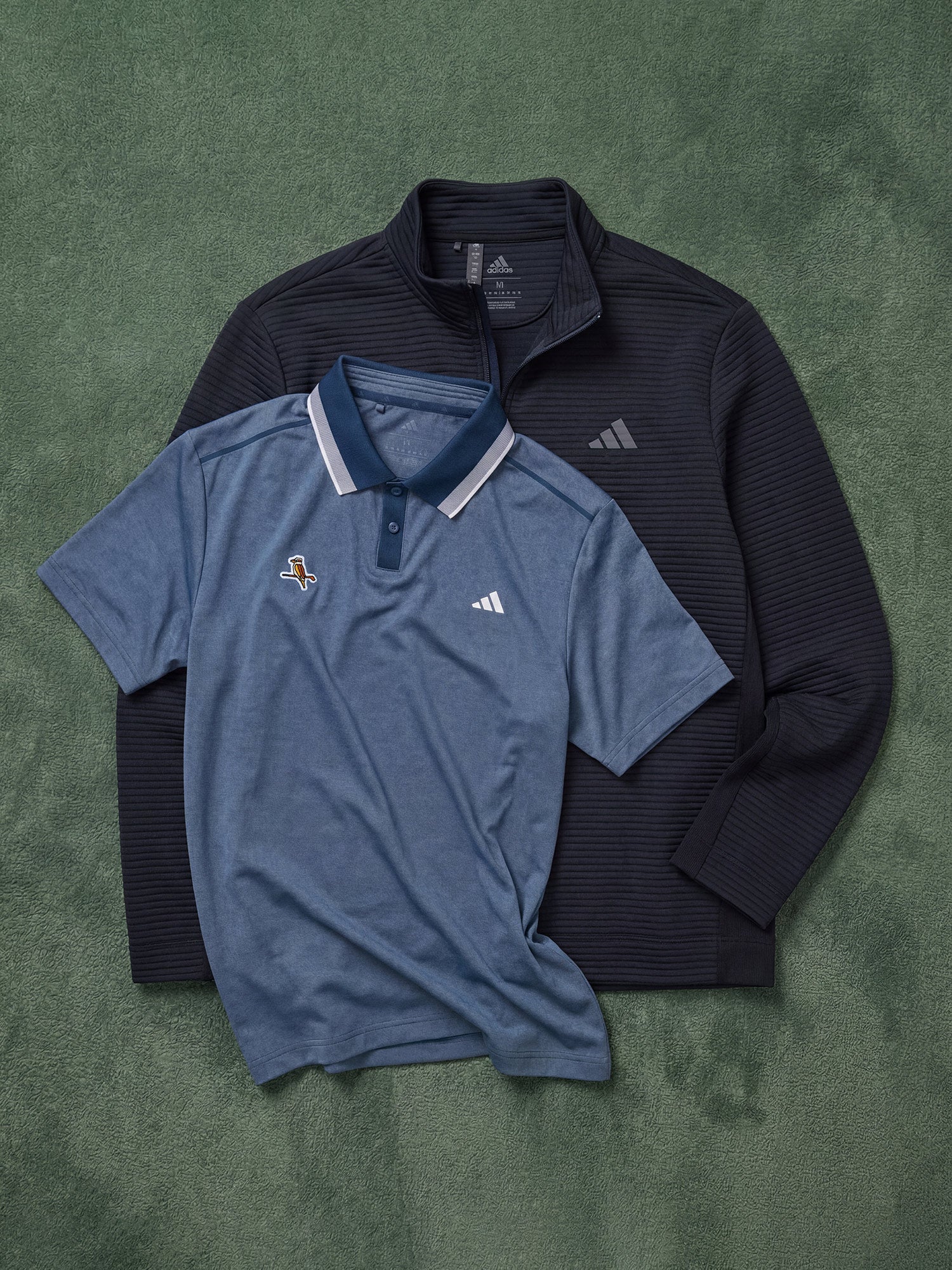 adidas X Walker Ultimate365 Dwr Textured Quarter Zip Pullover Black