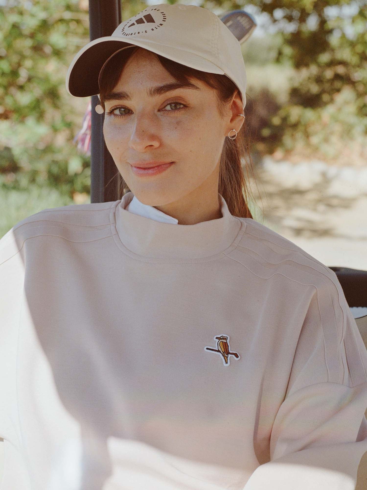 adidas x Walker W's Beyond Spacer Mock Layer Sweatshirt Wonder Taupe