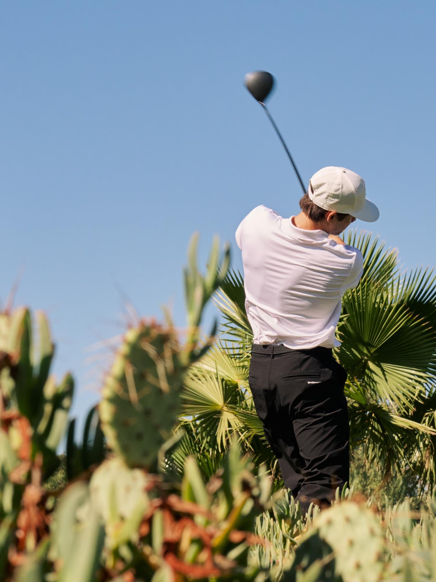 adidas x Walker Beyond Textured Polo Shirt White