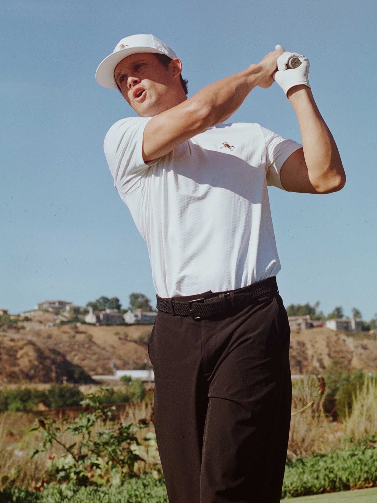 adidas x Walker Beyond Textured Polo Shirt White