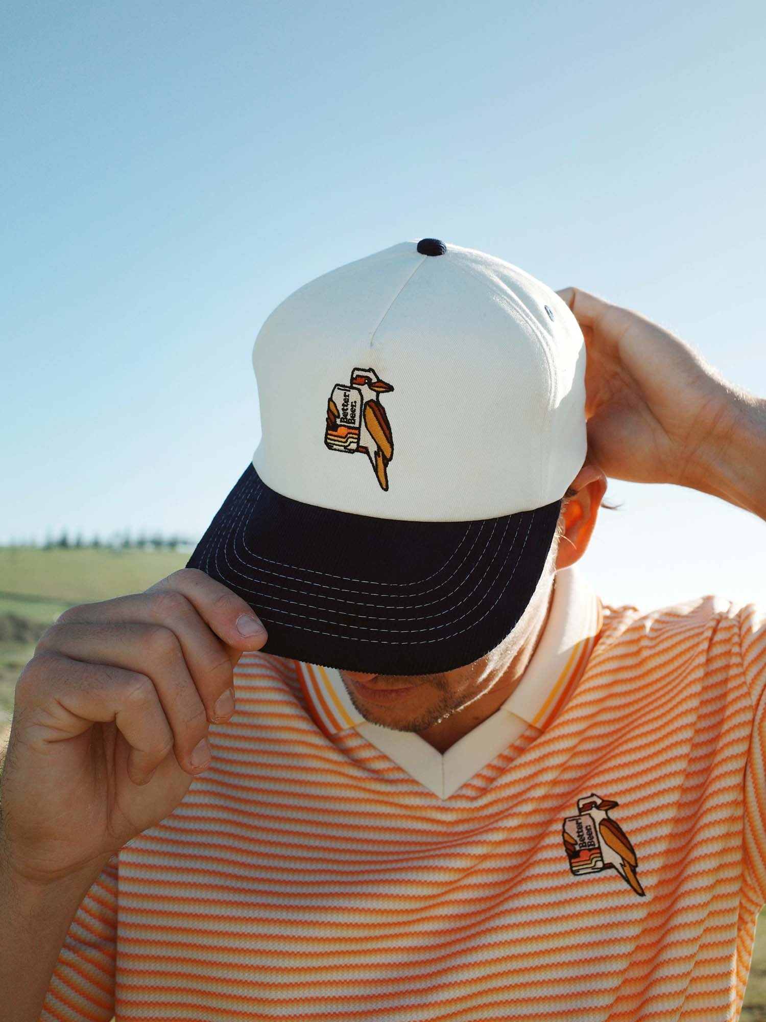 Mates Mid Cap Navy / Classic White