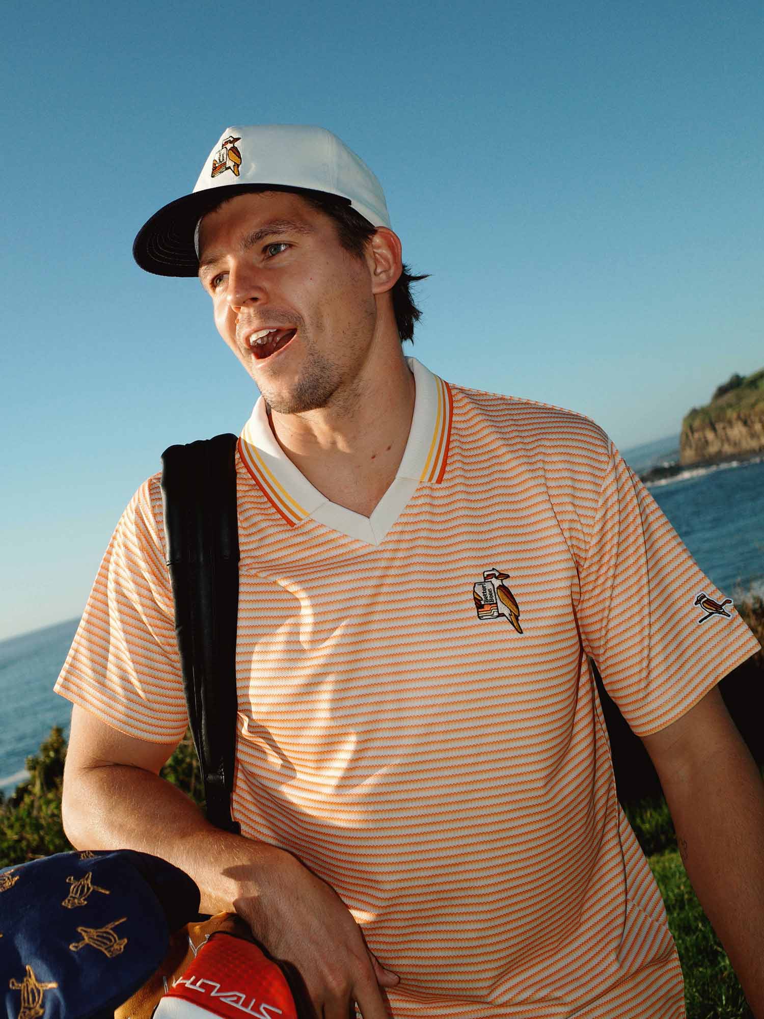 Mates V-Tec Polo Lager Gold