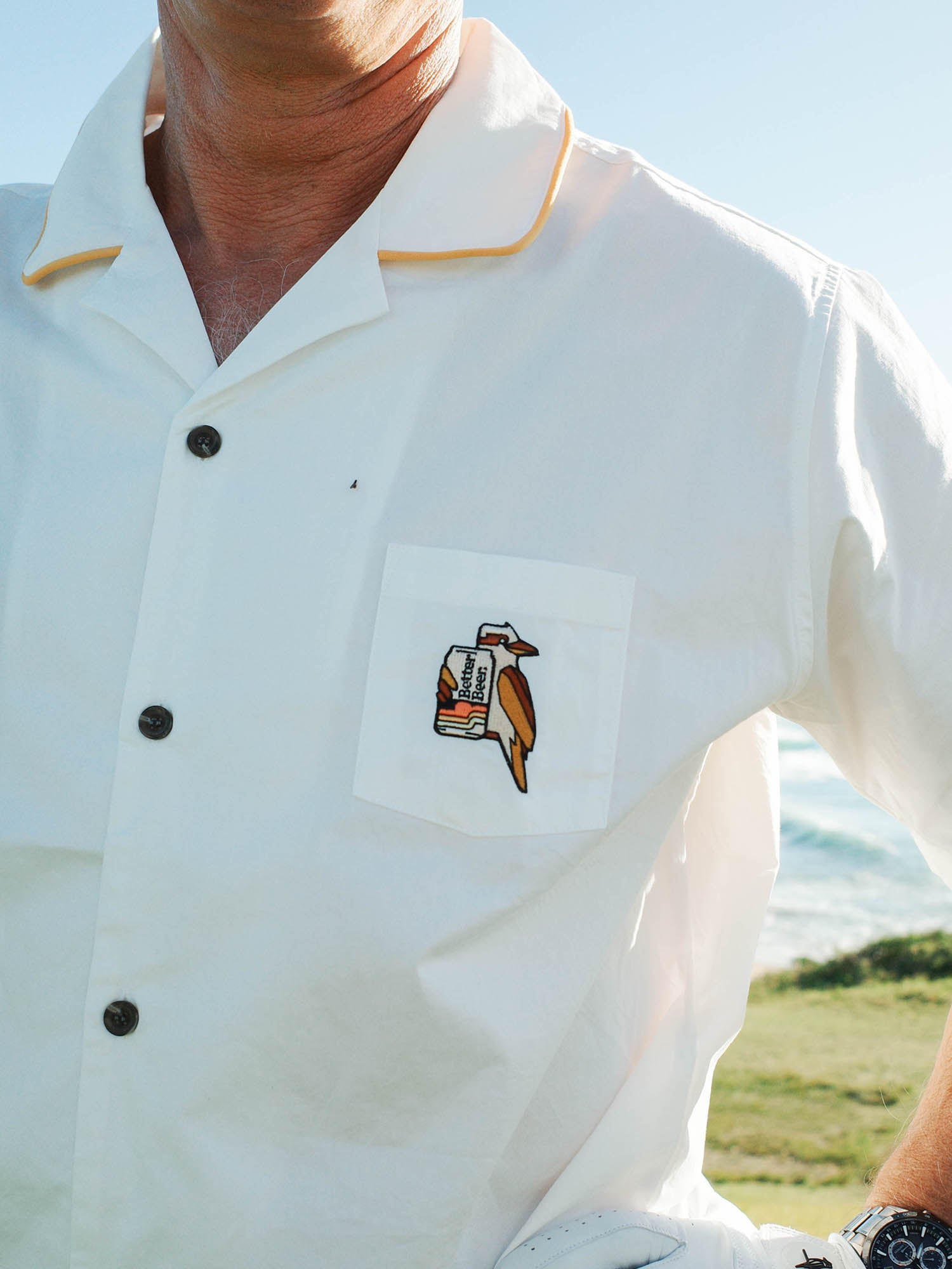 Mates SS Shirt Classic White