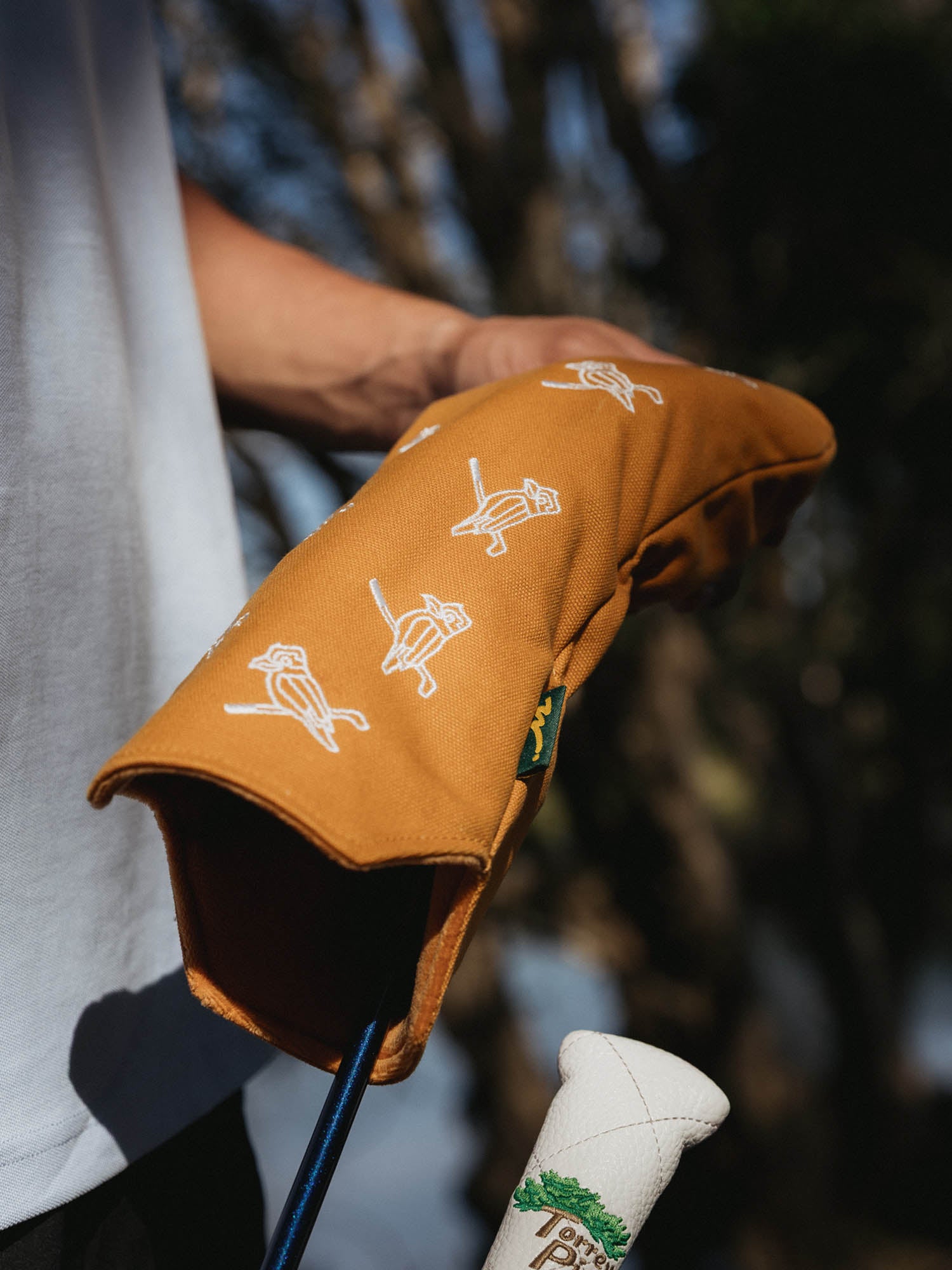 Kooka Canvas Driver Cover Tobacco