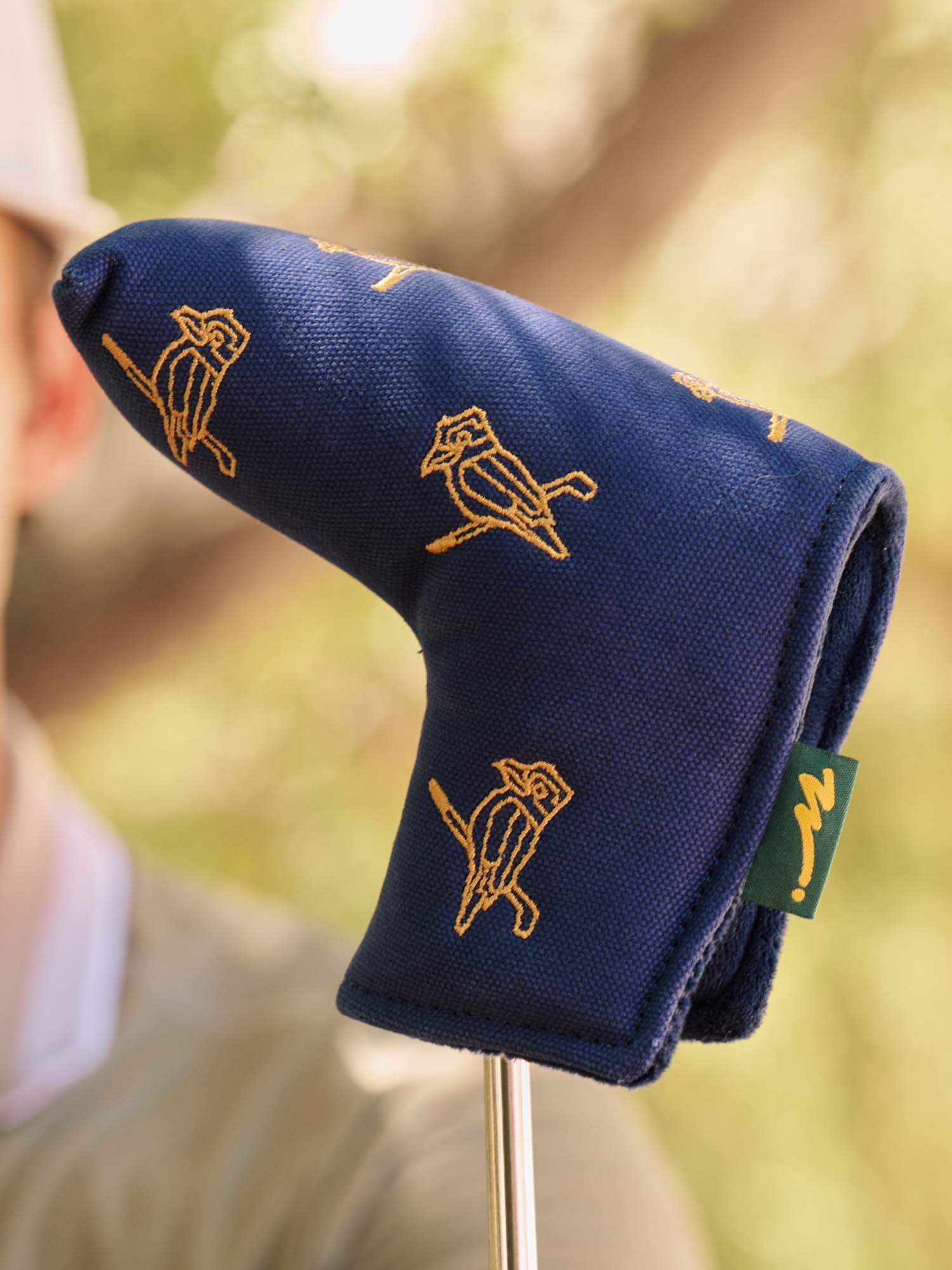 Kooka Canvas Blade Putter Cover Navy