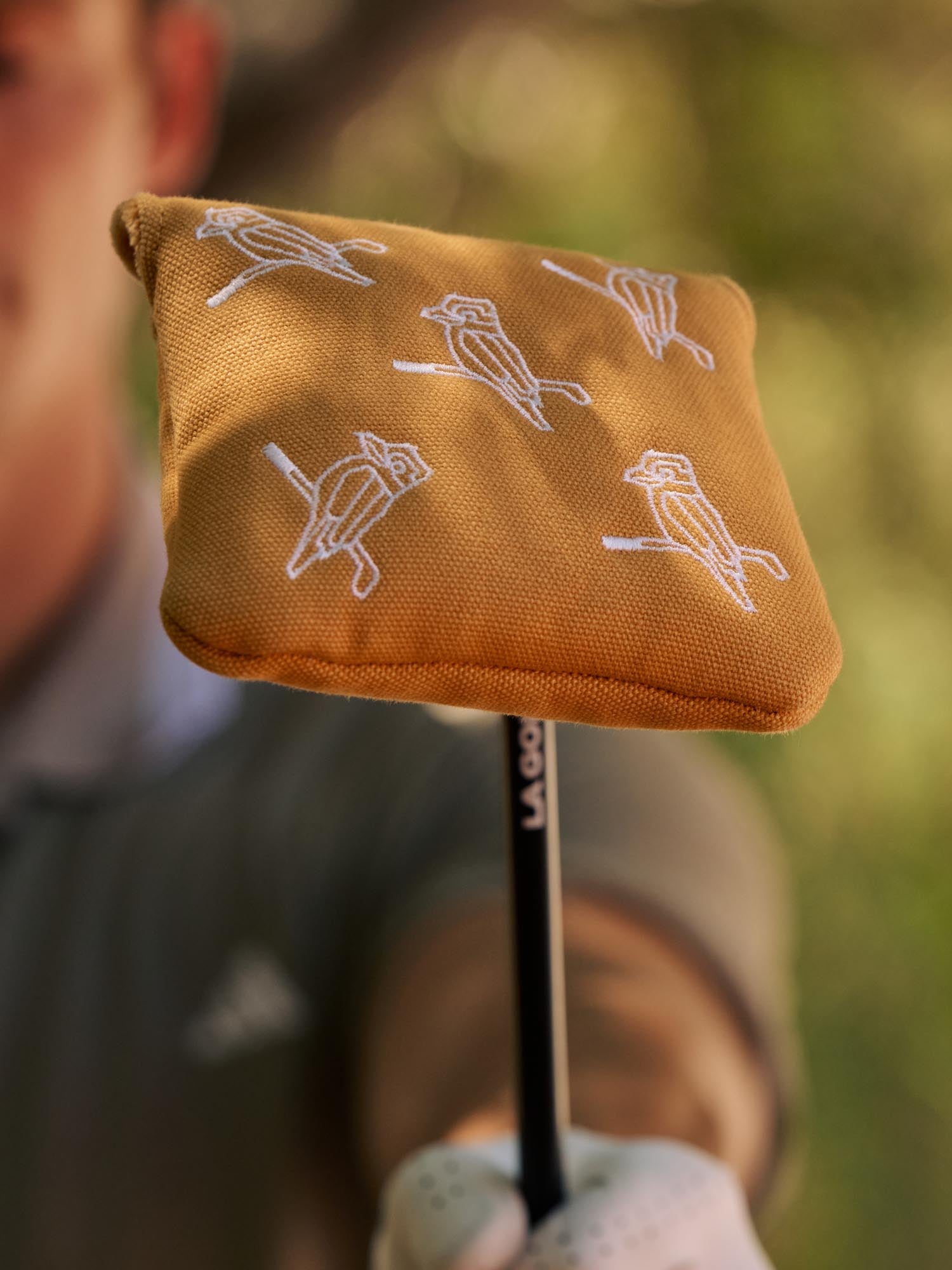 Kooka Canvas Mallet Putter Cover Tobacco