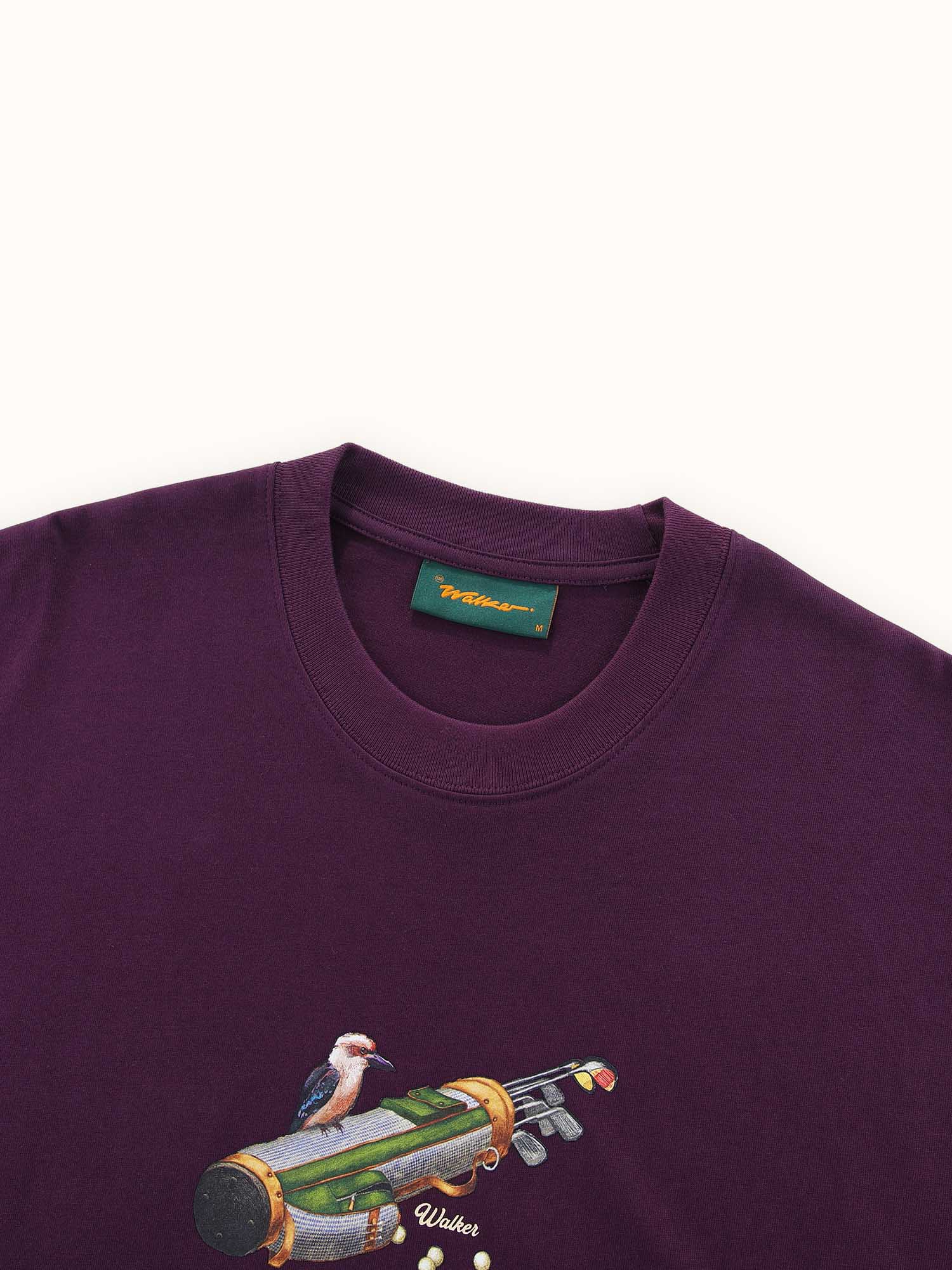 Carry Bag T-shirt Merlot