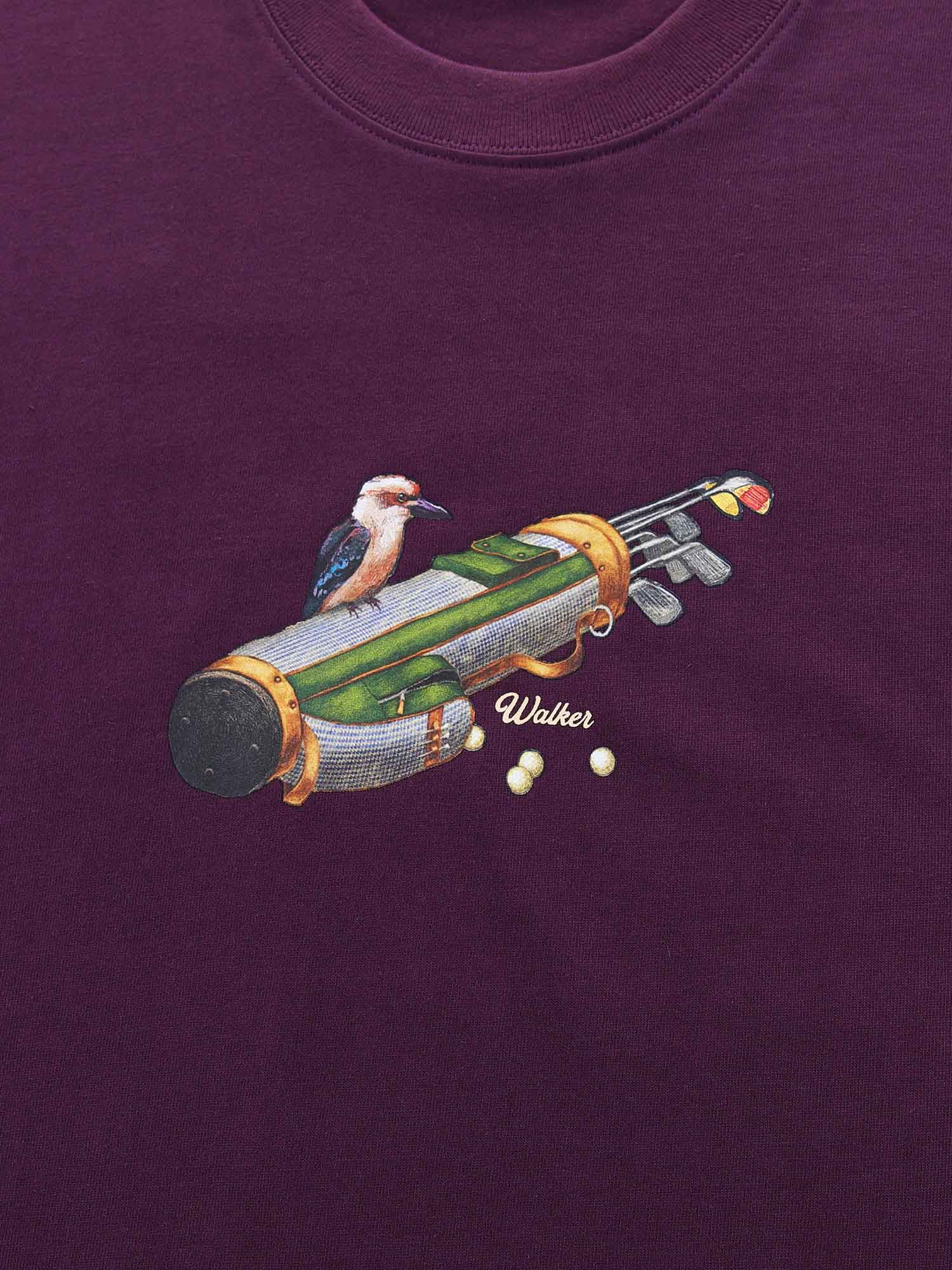 Carry Bag T-shirt Merlot