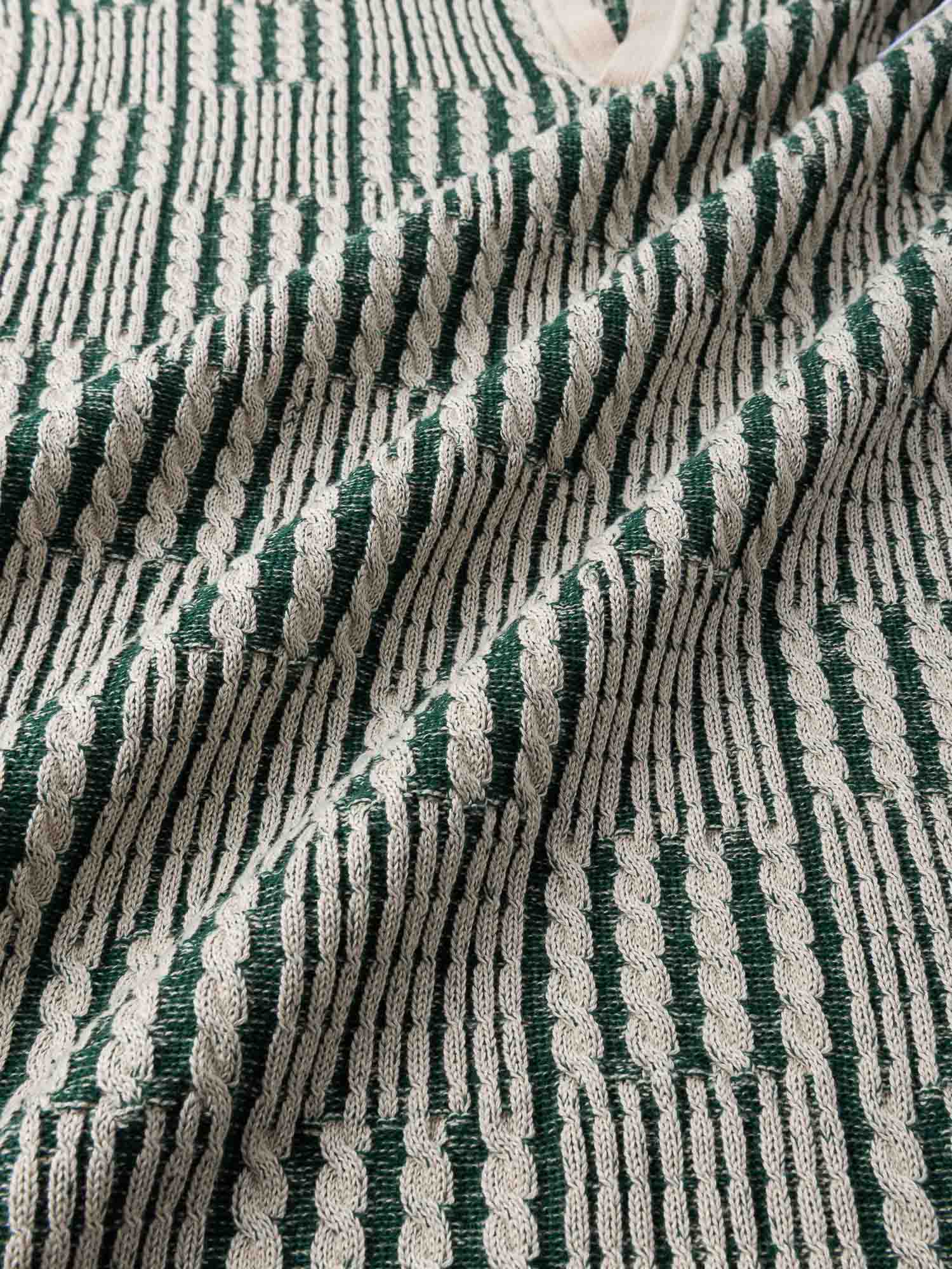 Cable Check Polo Forest