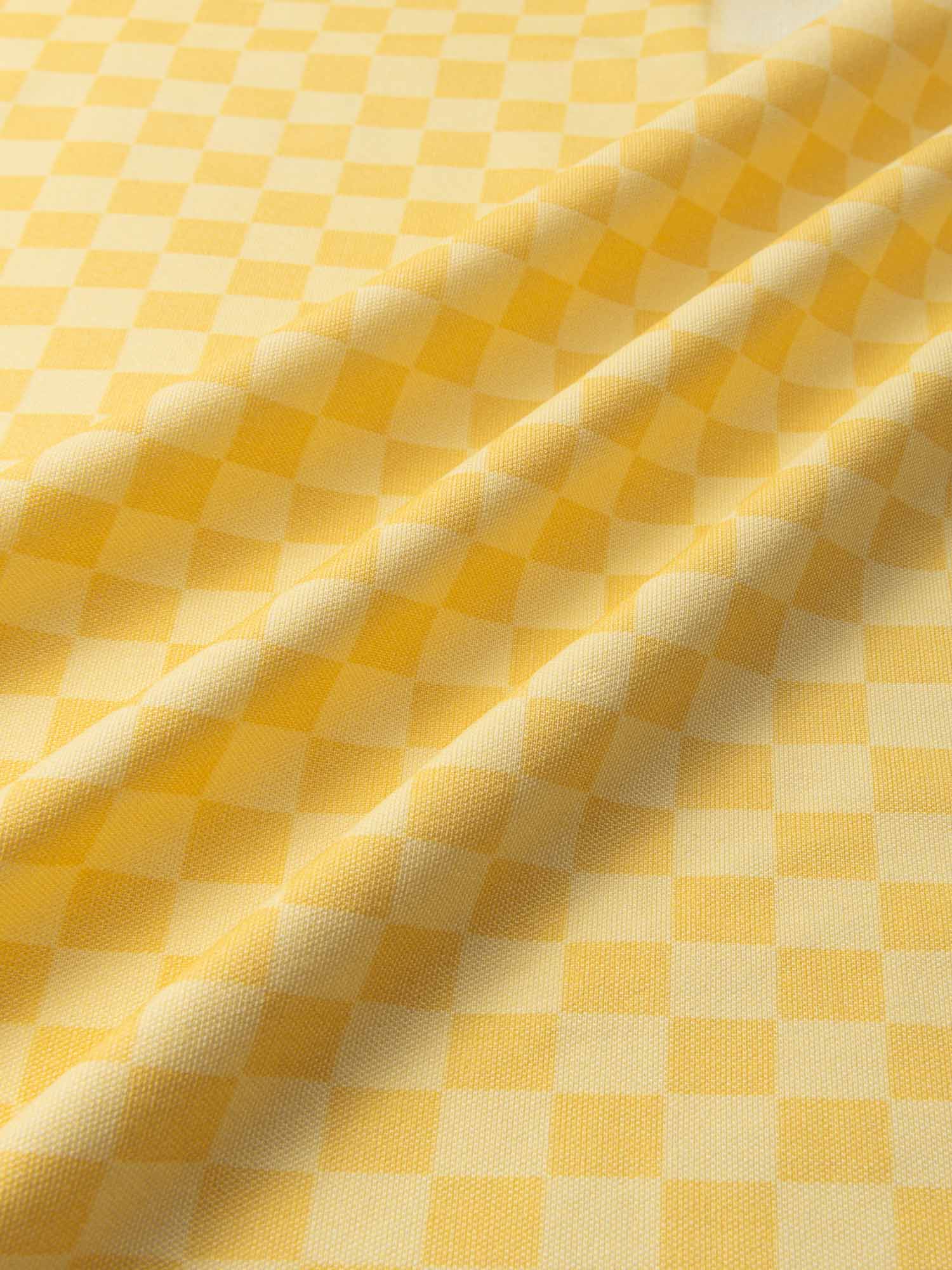 Featherlite Kooka Polo Lemon Check