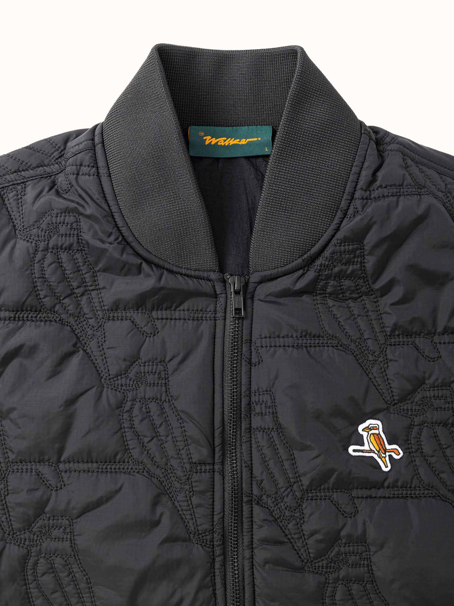 Kookaburra Quilted Vest Black