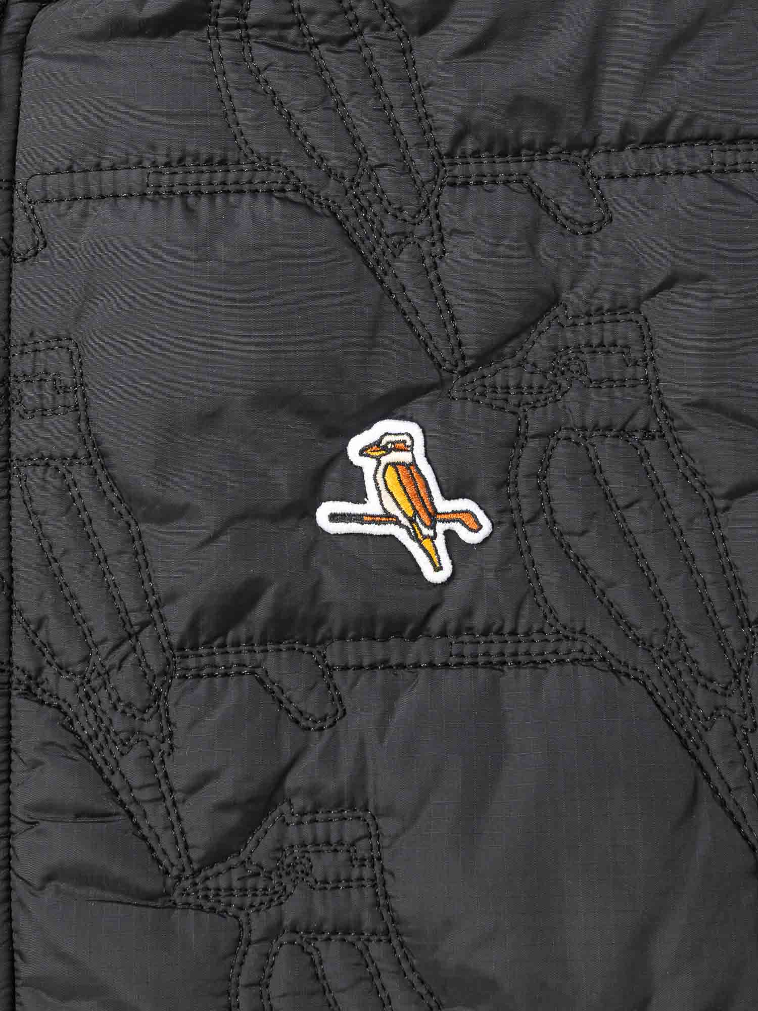 Kookaburra Quilted Vest Black