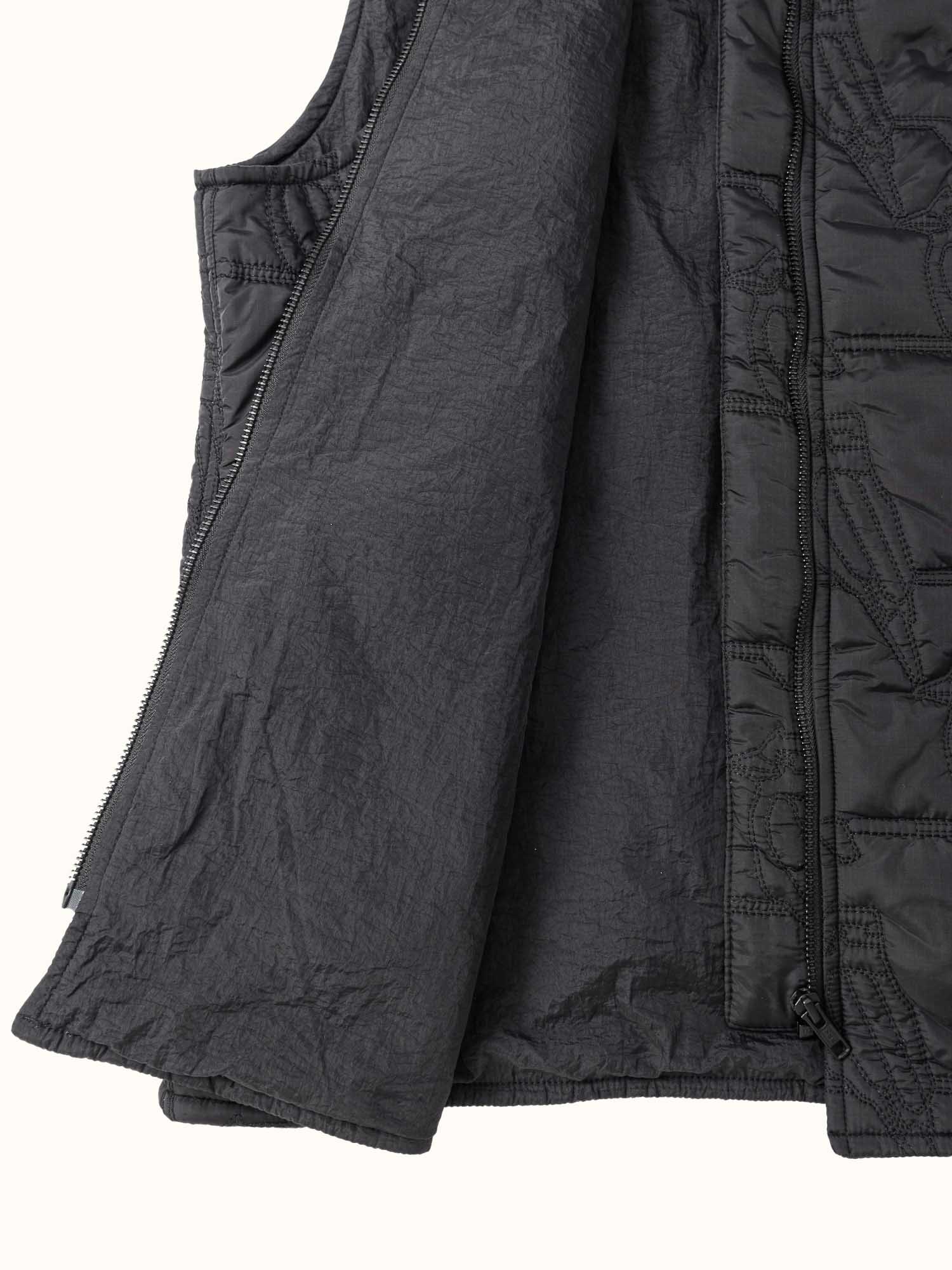 Kookaburra Quilted Vest Black