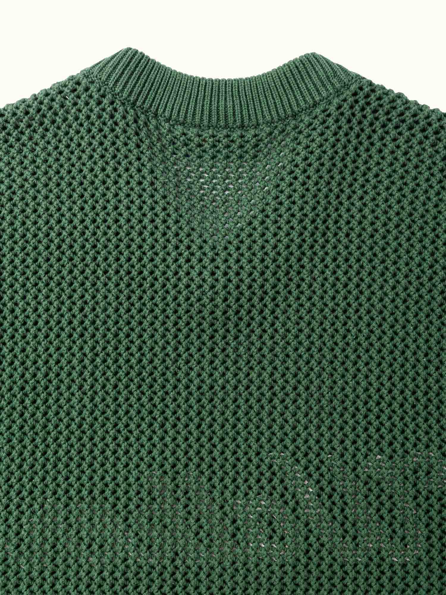 Jersey Knit Sweater Forest