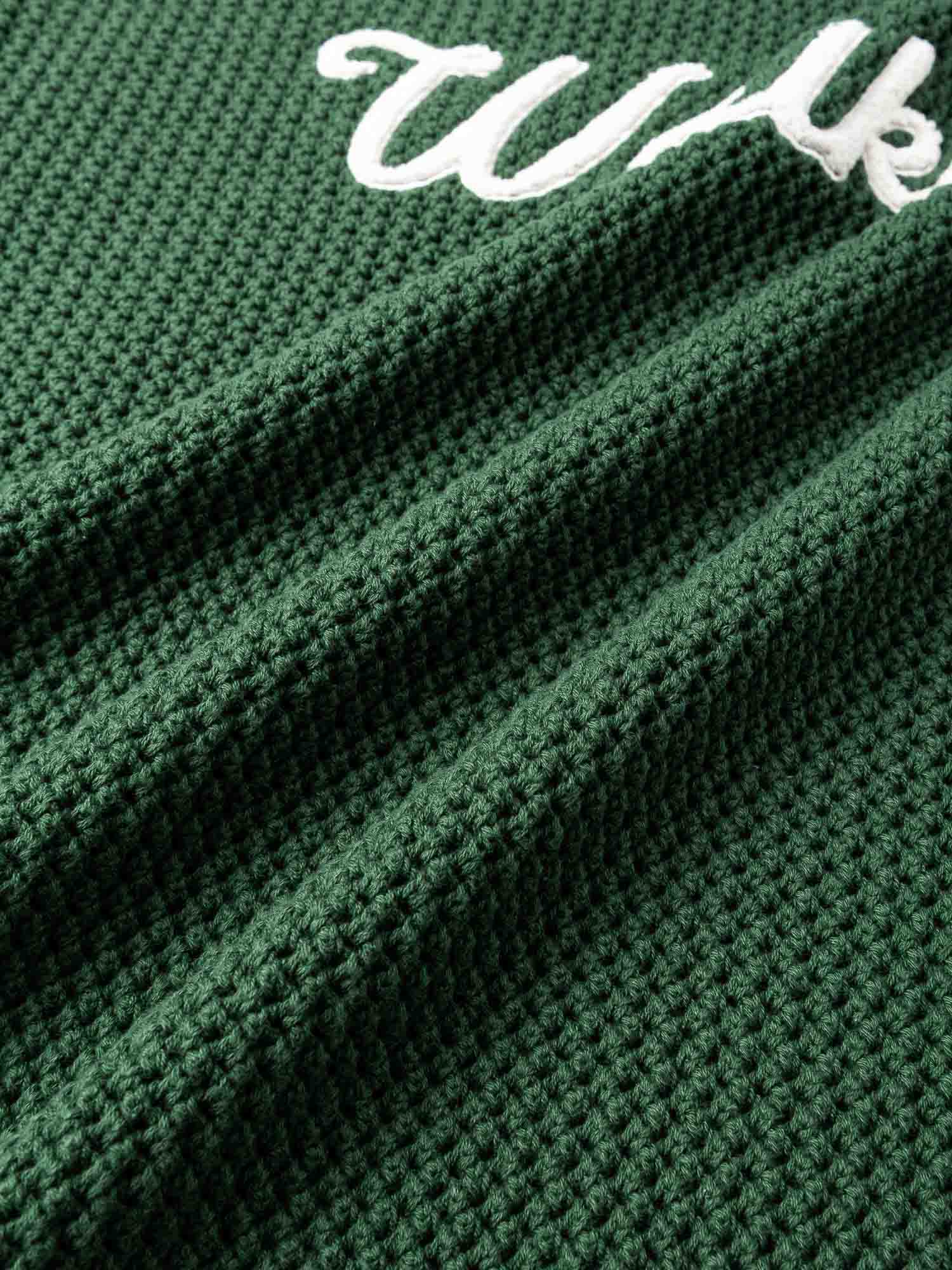 Jersey Knit Sweater Forest