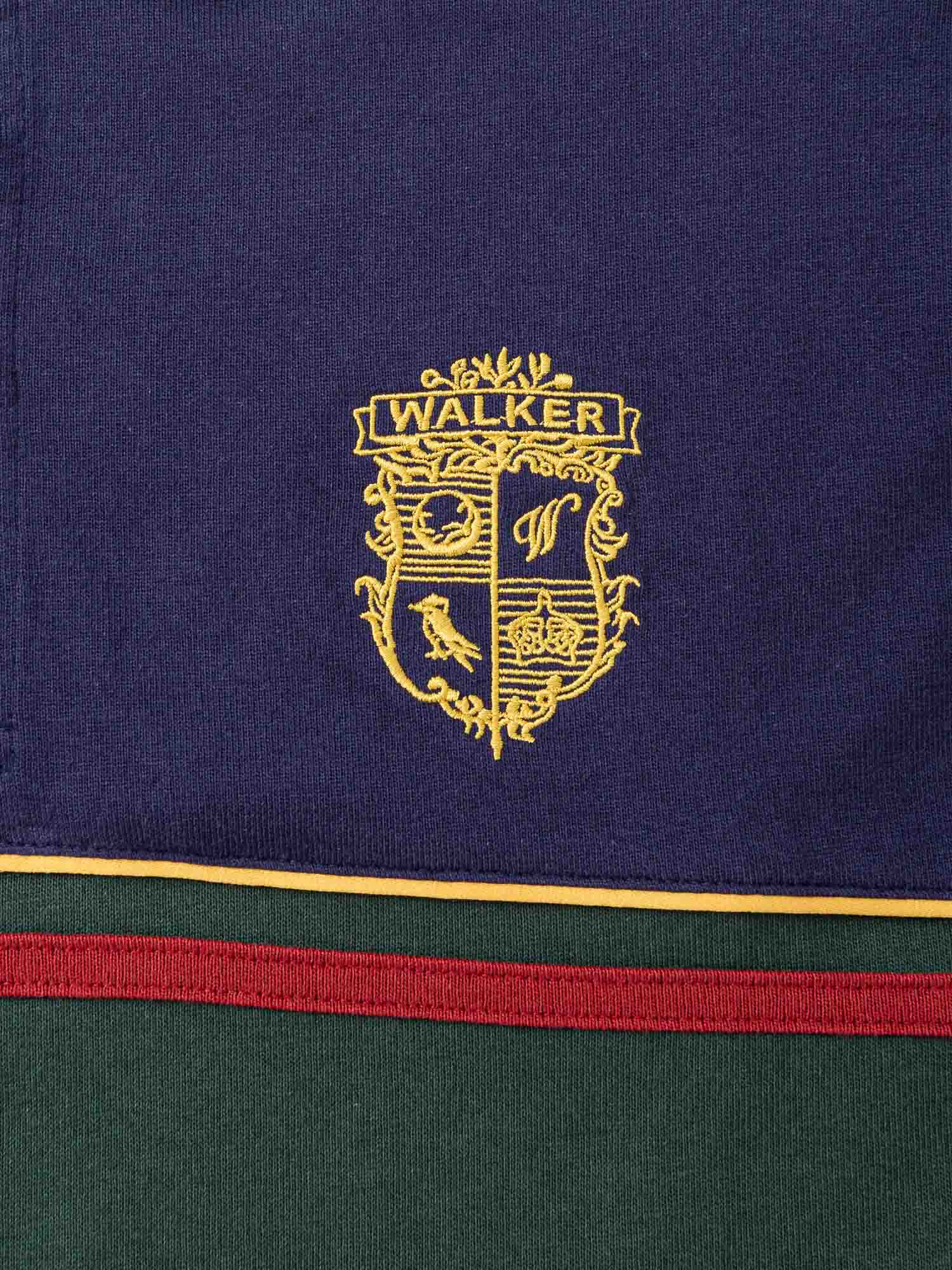 Crest Rugby Polo Navy / Forest