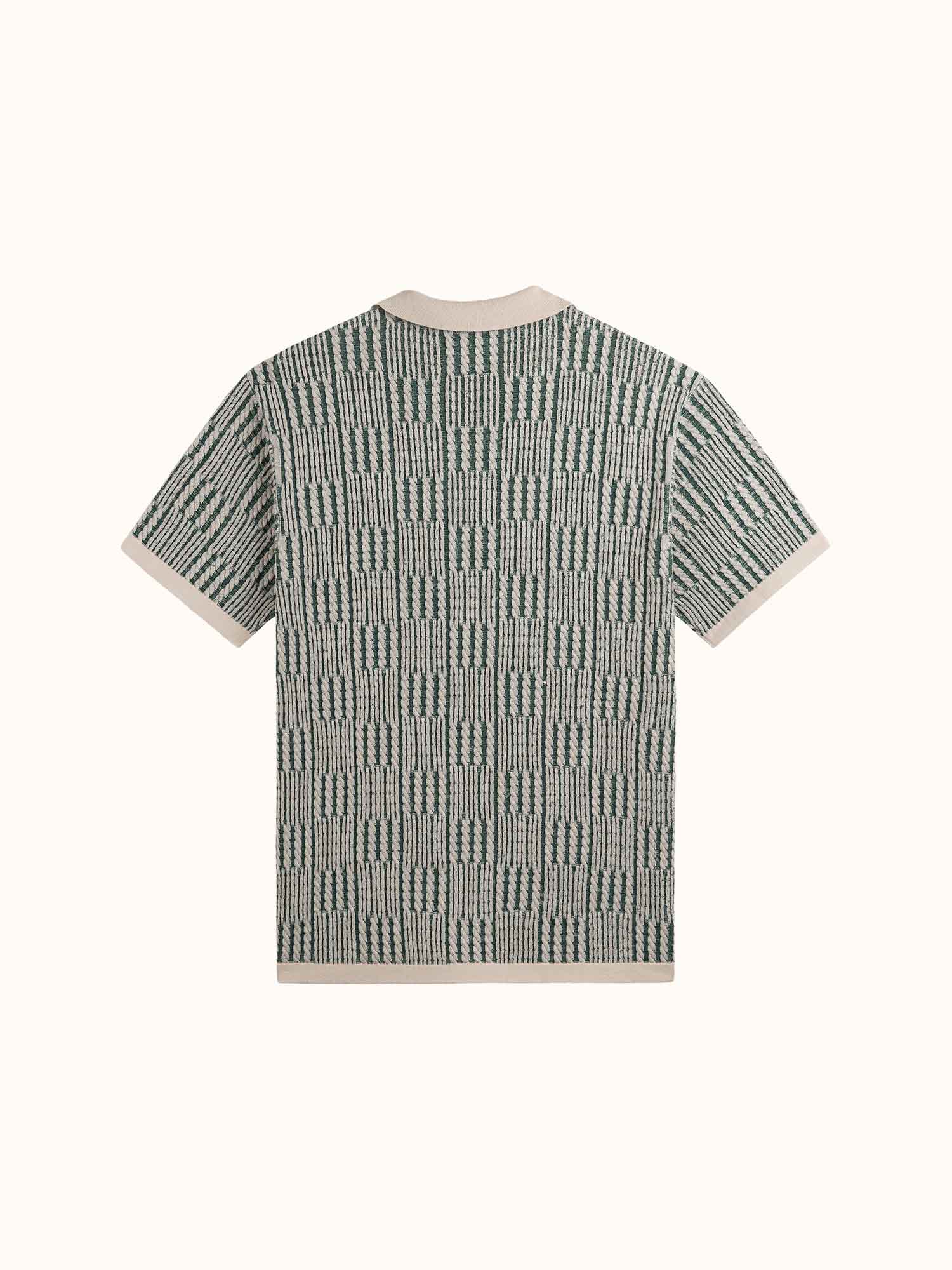 Cable Check Polo Forest