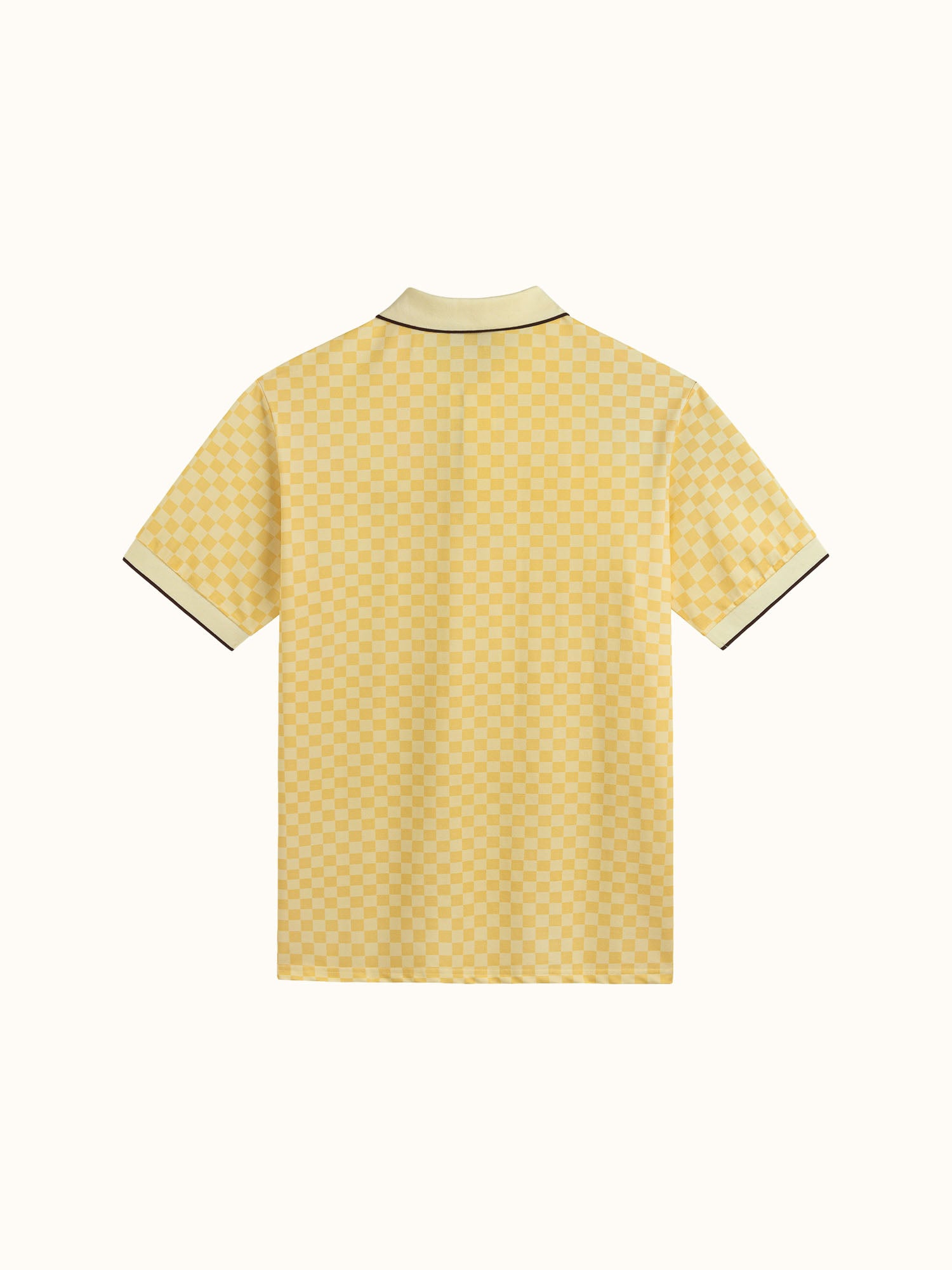 Featherlite Kooka Polo Lemon Check