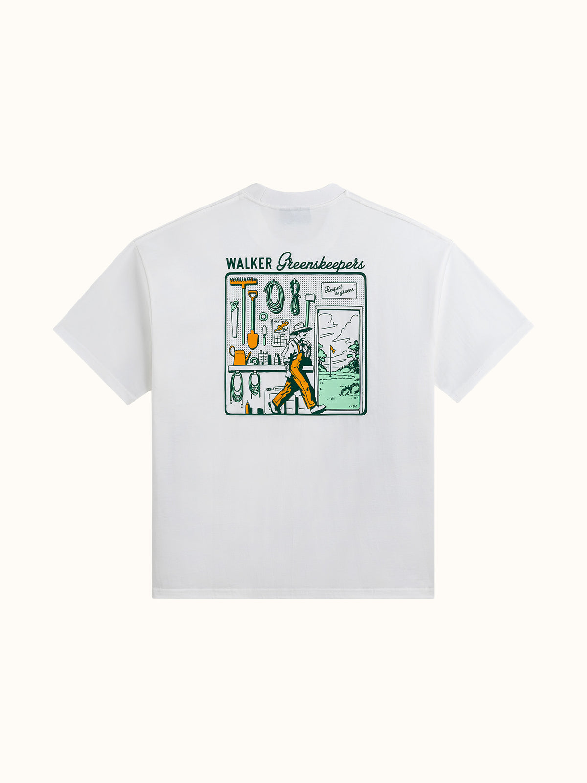 Walker Golf — Tool Shed T-Shirt White