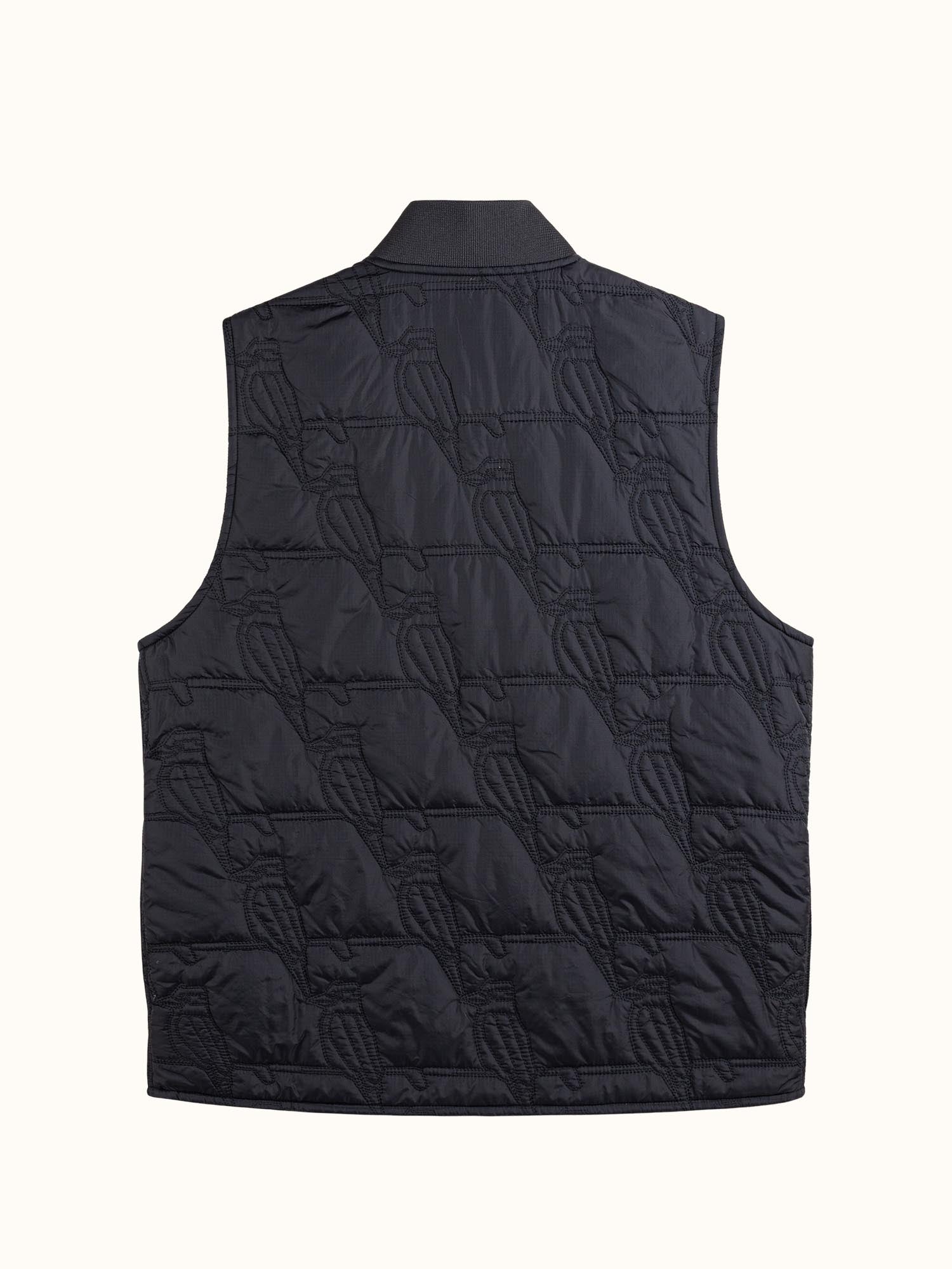 Kookaburra Quilted Vest Black