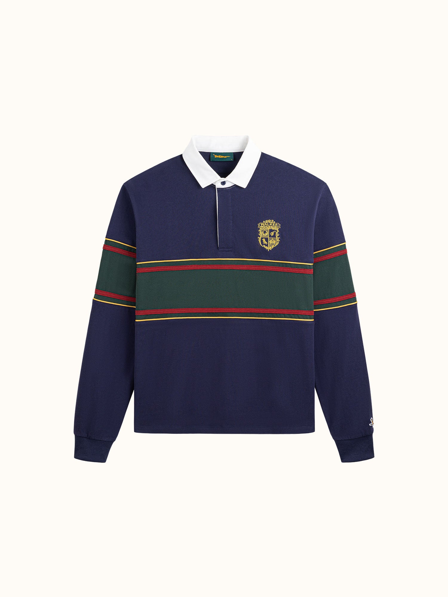 Crest Rugby Polo Navy / Forest