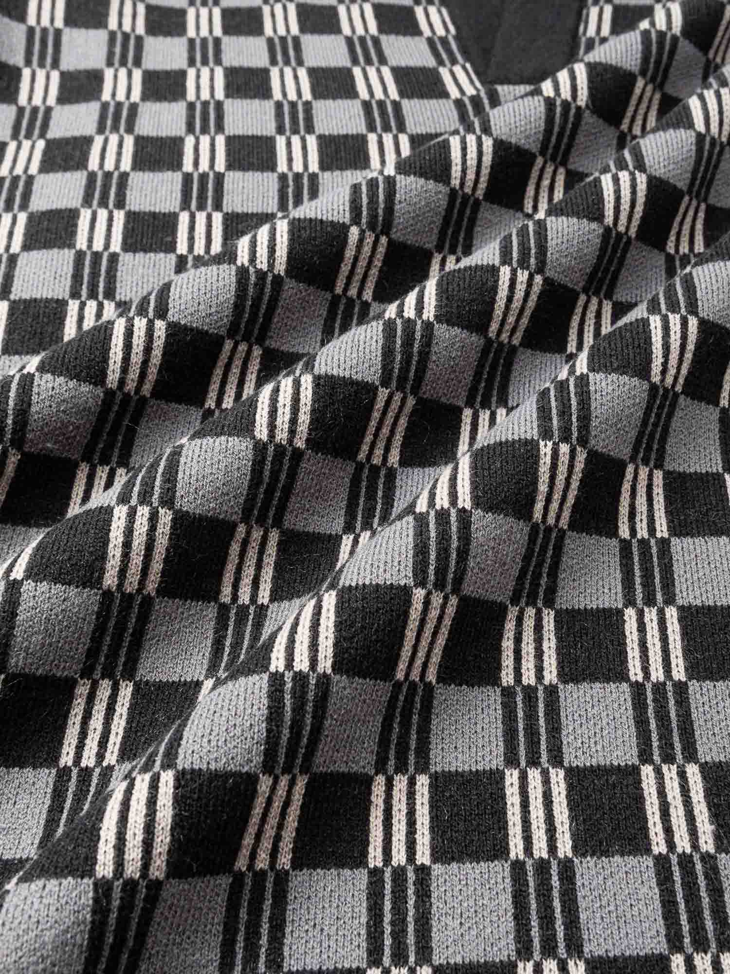 Gold Label Flint Jacquard Polo Black