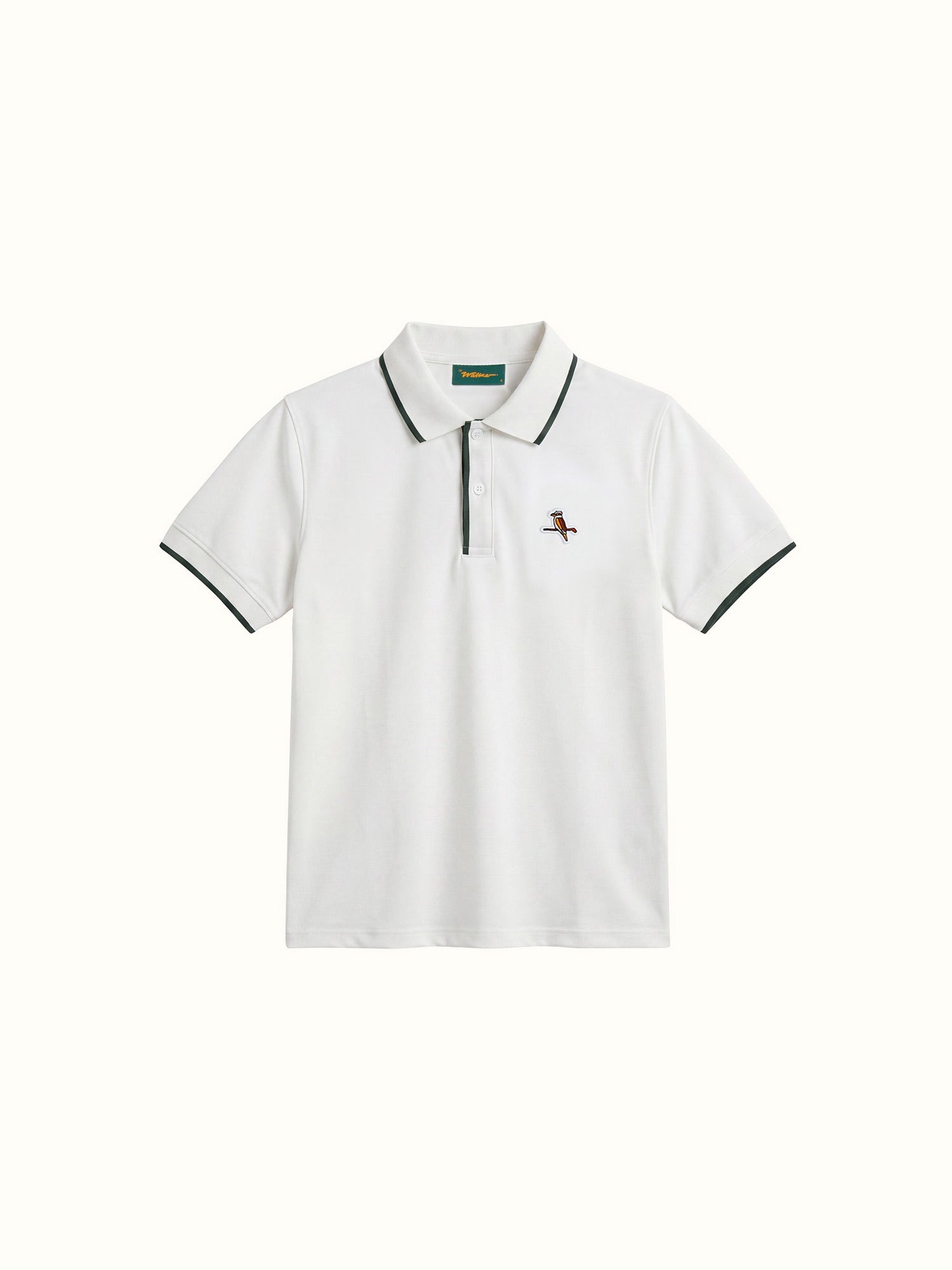 Kids Featherlite Kooka Polo White / Forest