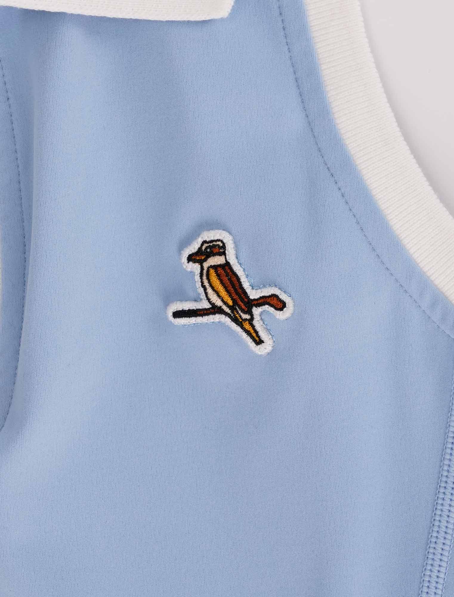 Womens Fairway Dress Powder / White