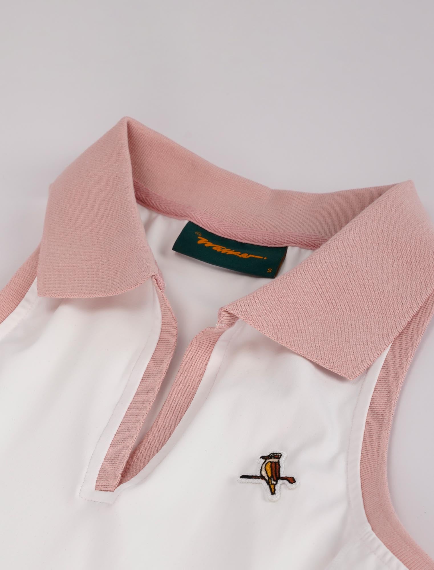 Womens Fairway Dress White / Pink