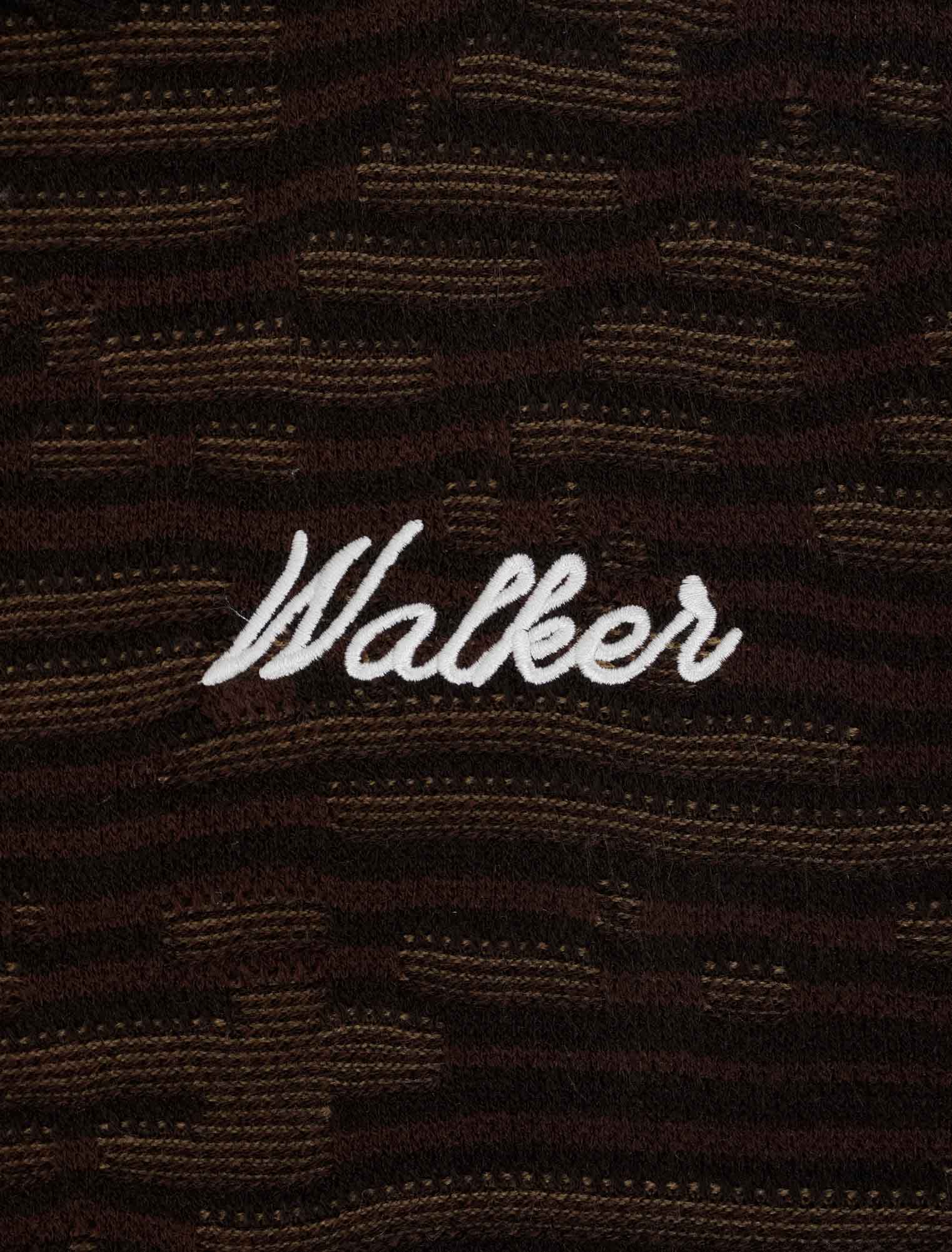 Flight Knit Polo Chocolate