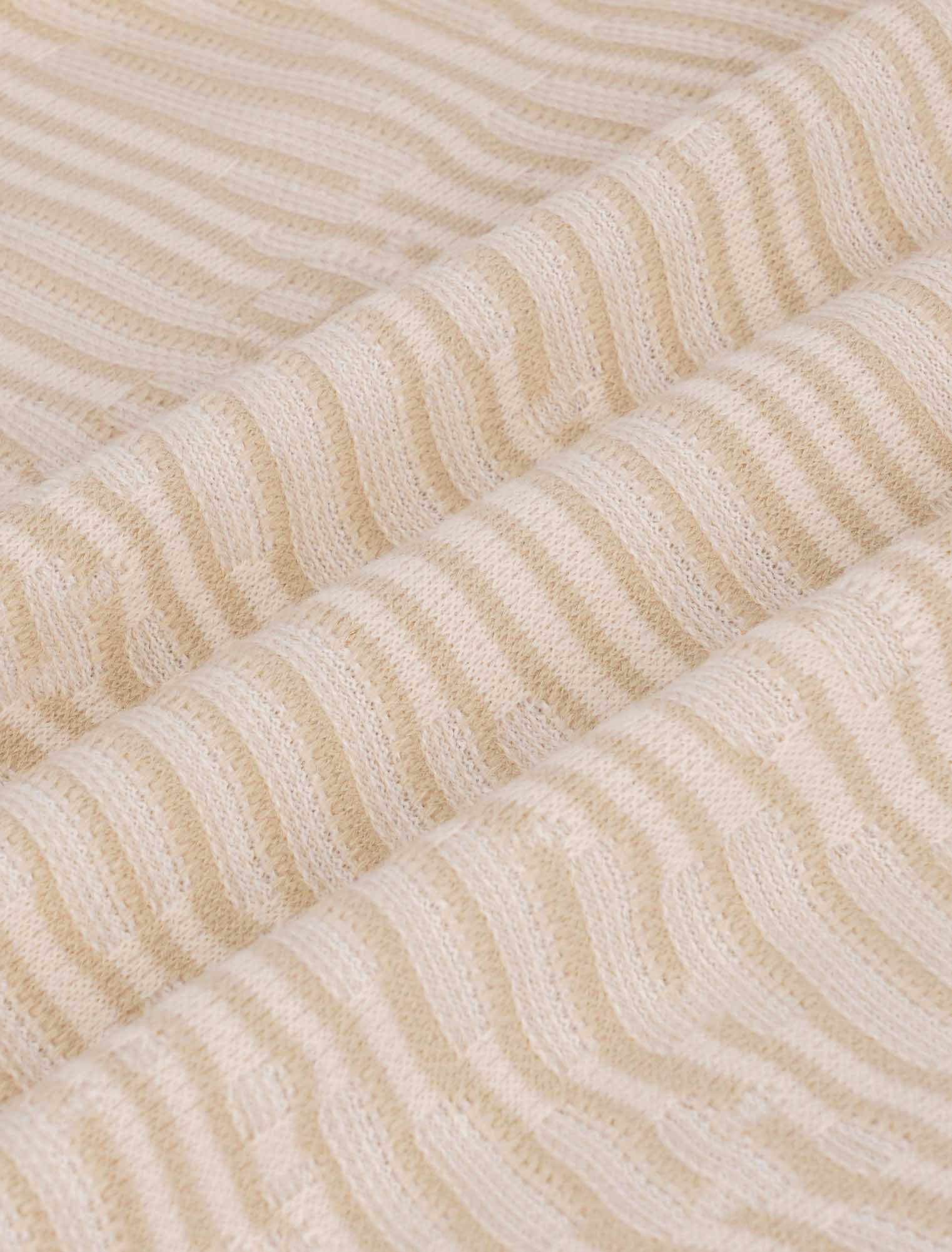 Flight Knit Polo Feather White